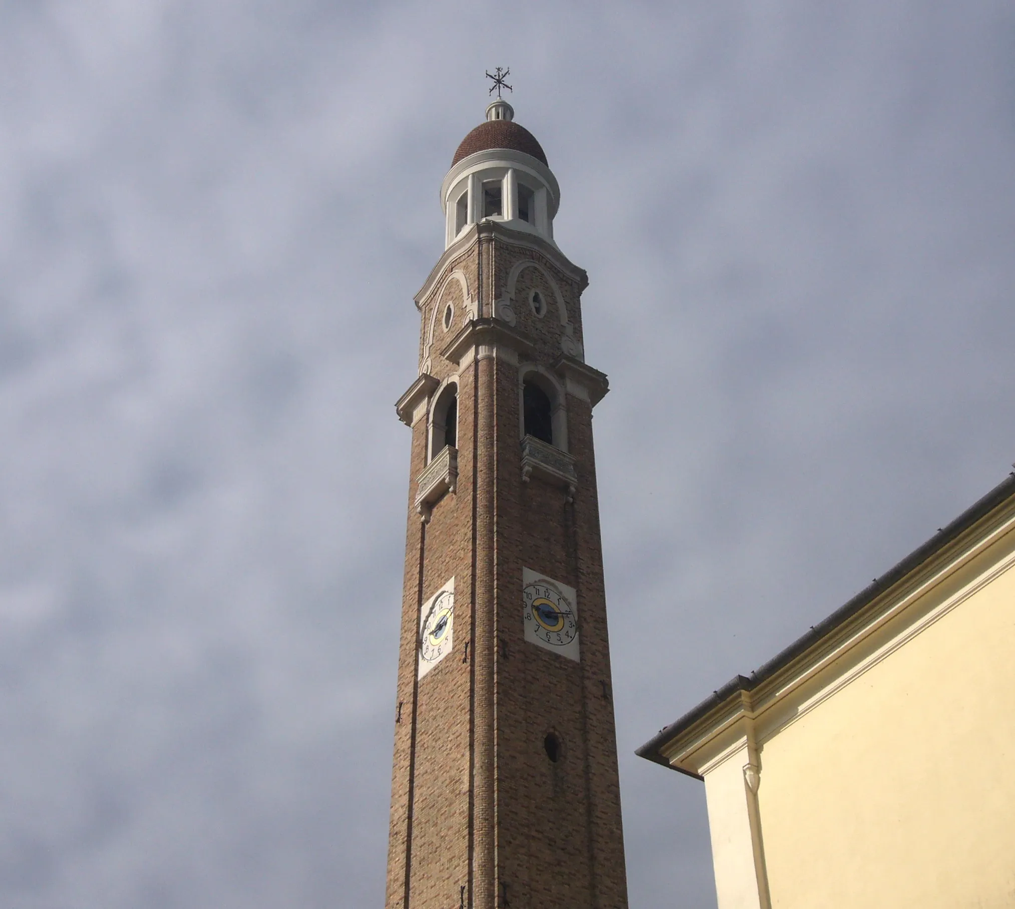 Photo showing: Il campanile di Breda di Piave