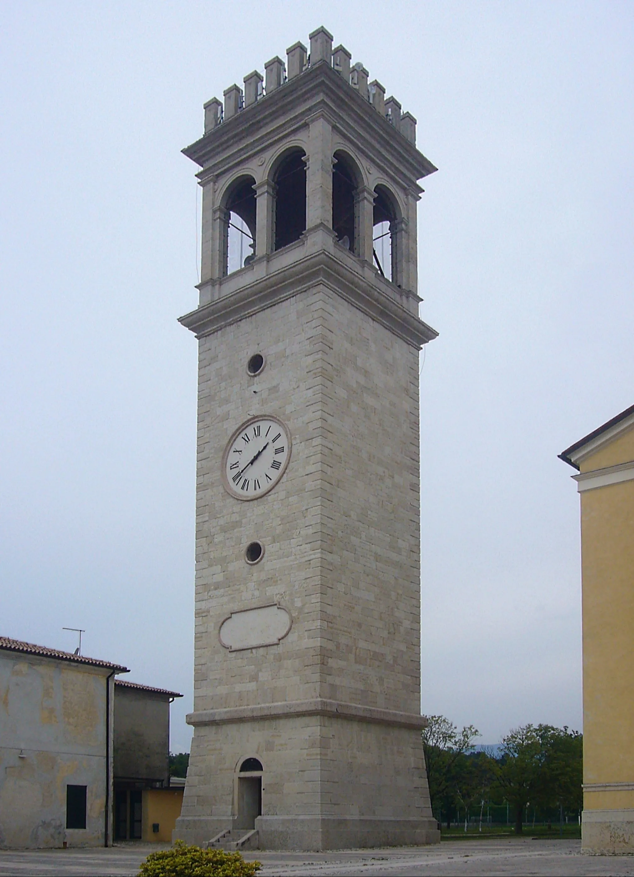 Photo showing: Il campanile di San Zenone degli Ezzelini
