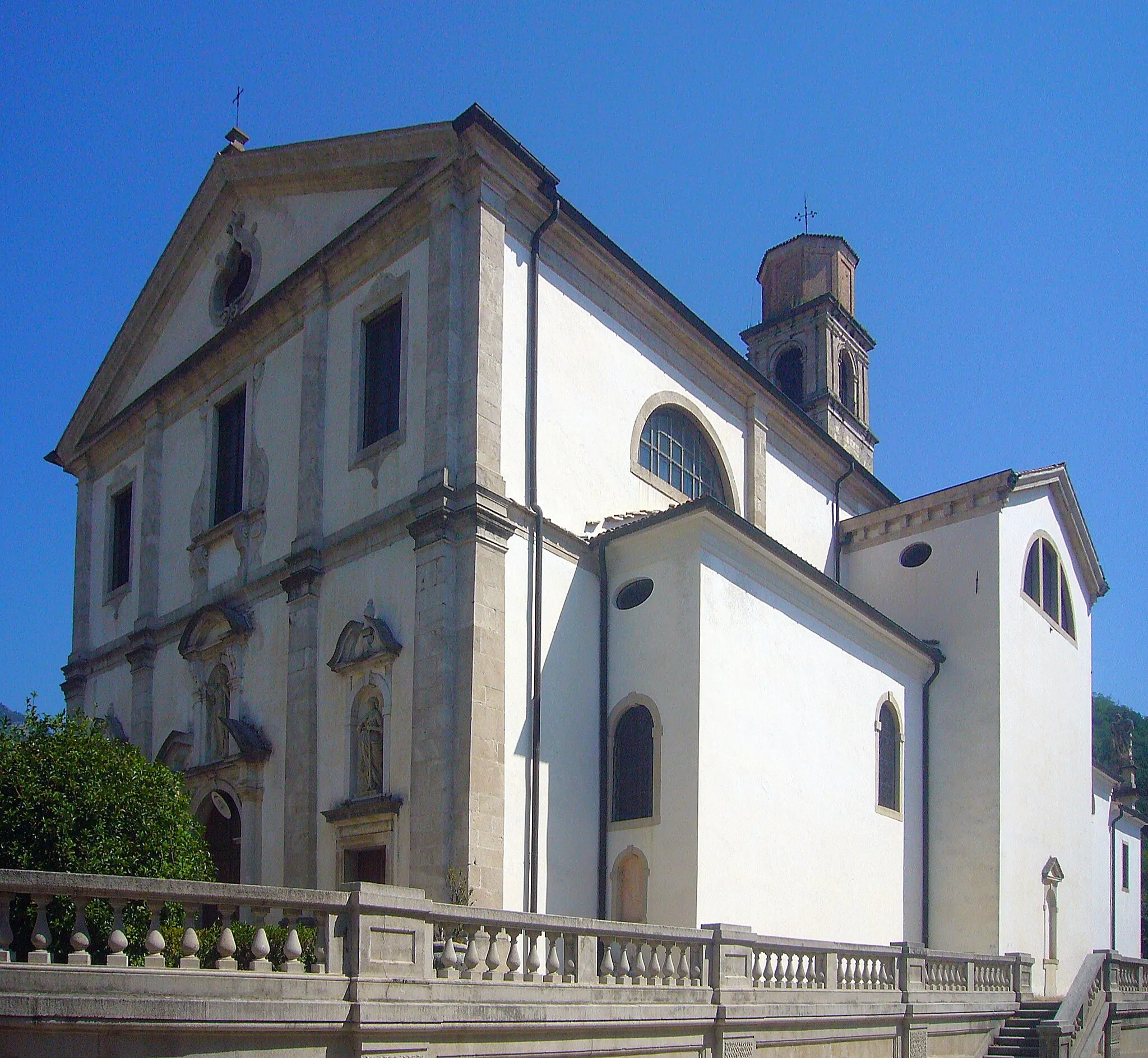 Photo showing: La chiesa di Santa Maria Assunta a Cison di Valmarino, in Veneto