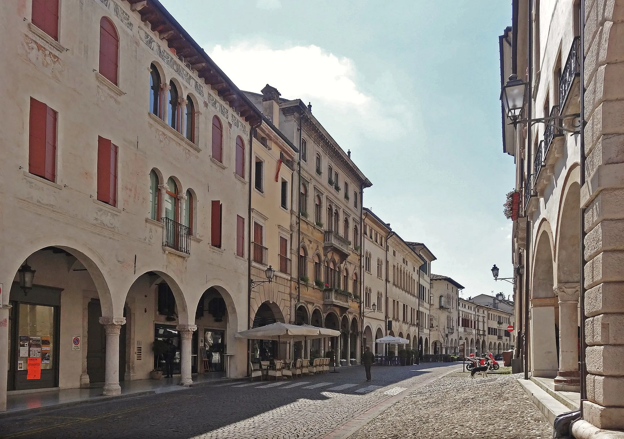 Photo showing: Conegliano, die Via XX Settembre