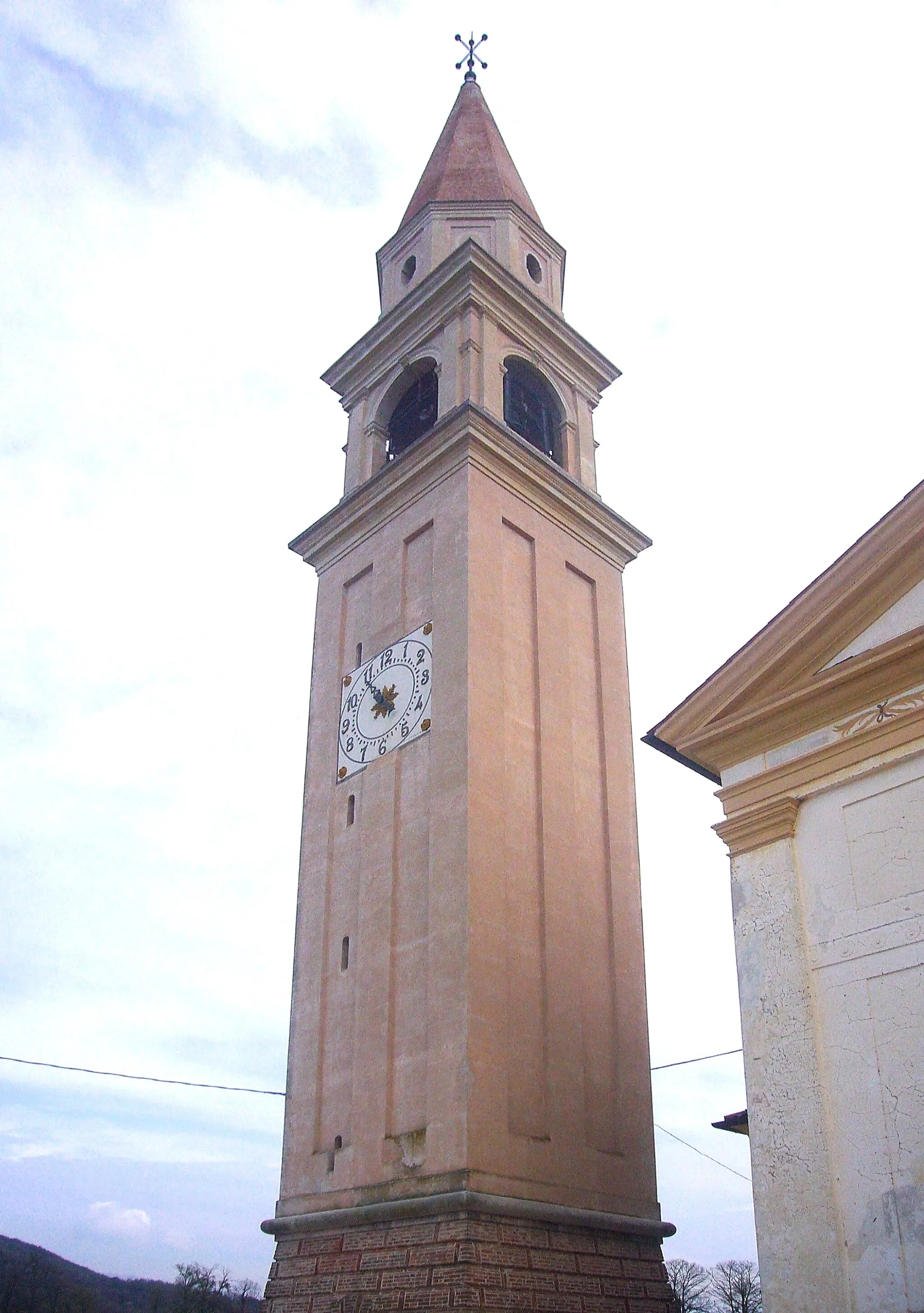 Photo showing: La chiesa parrocchiale di Maser, in Veneto