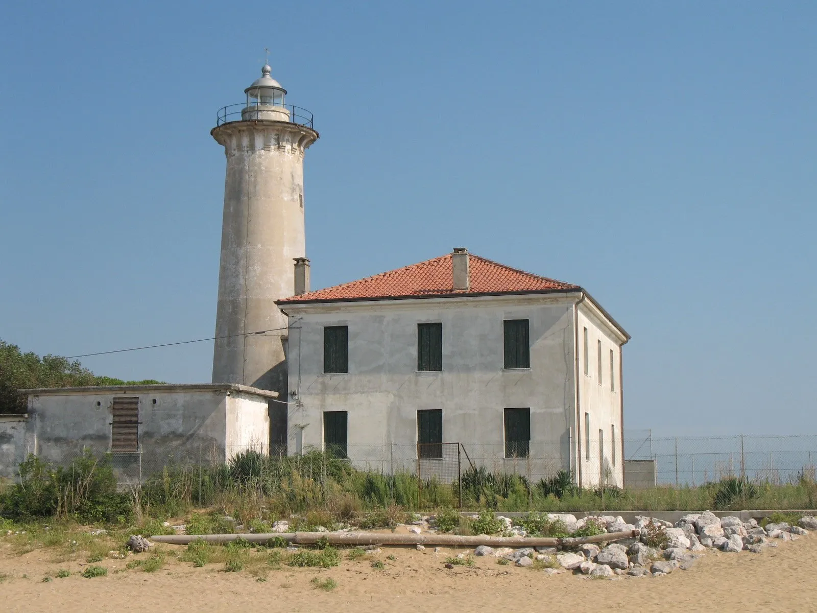 Photo showing: Lighthouse of Bibione, Italy