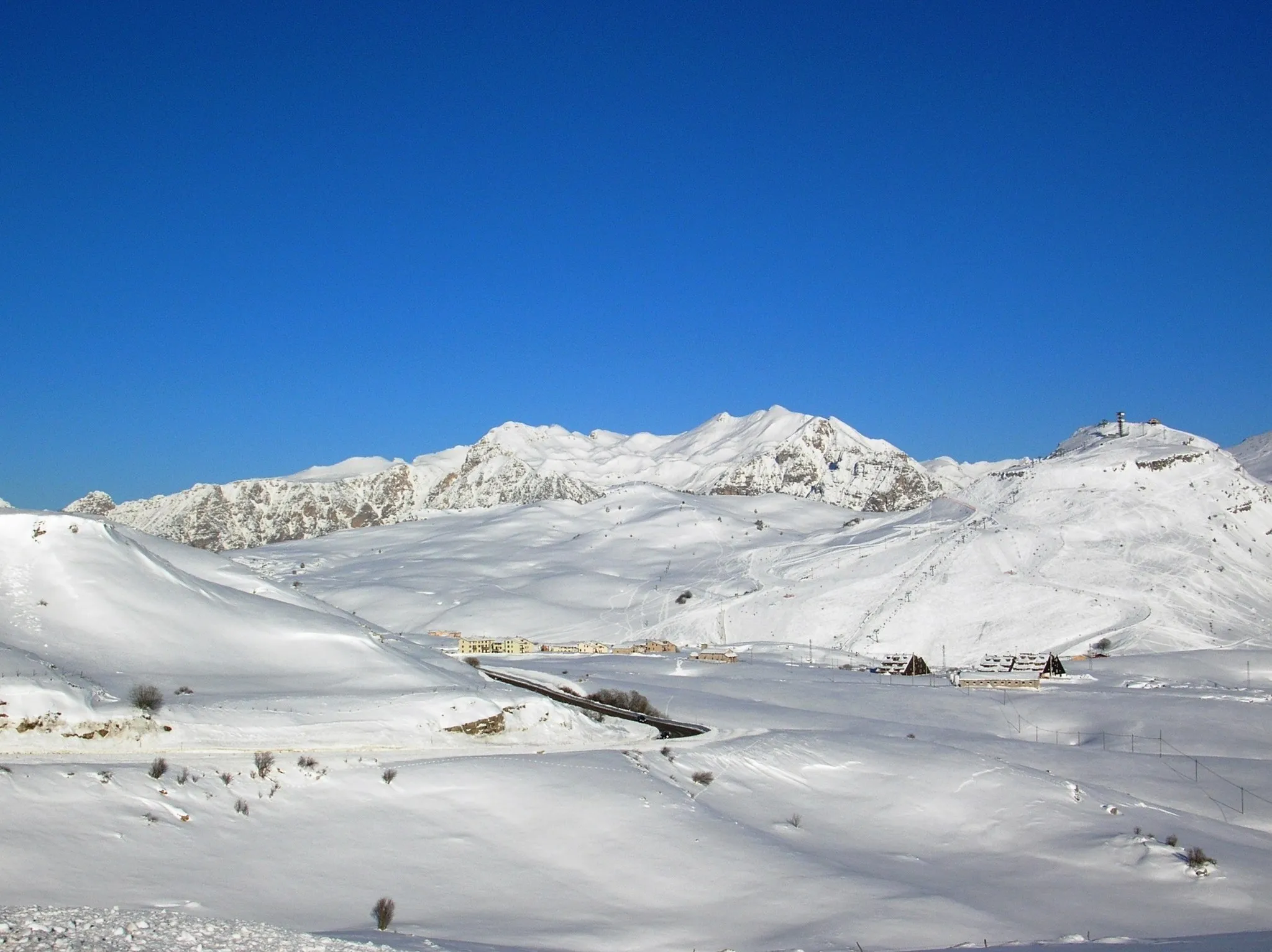 Photo showing: Alta Lessinia in inverno