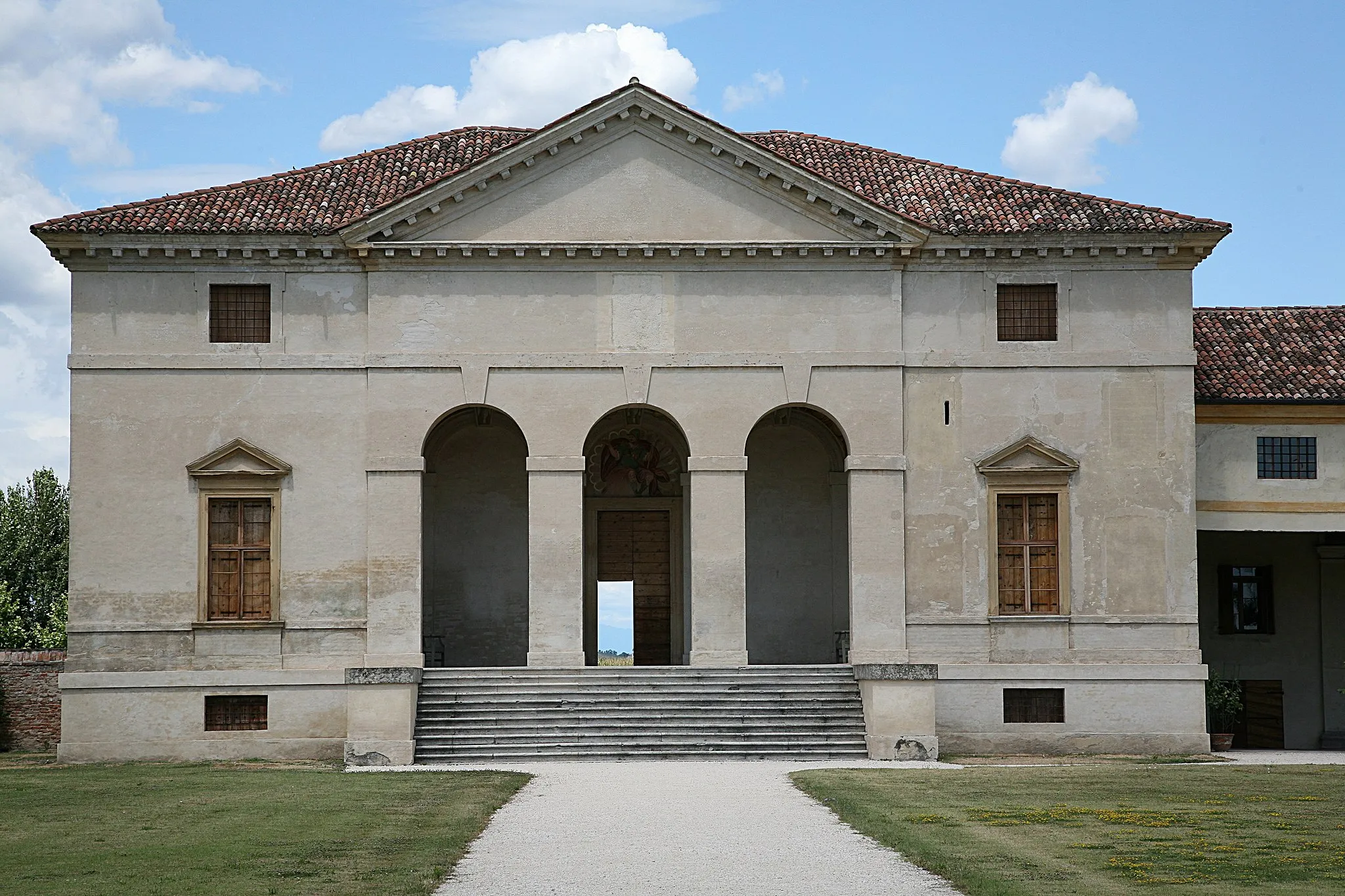 Photo showing: A Villa at Finale of Agugliaro in Italy. Designed by Andrea Palladio