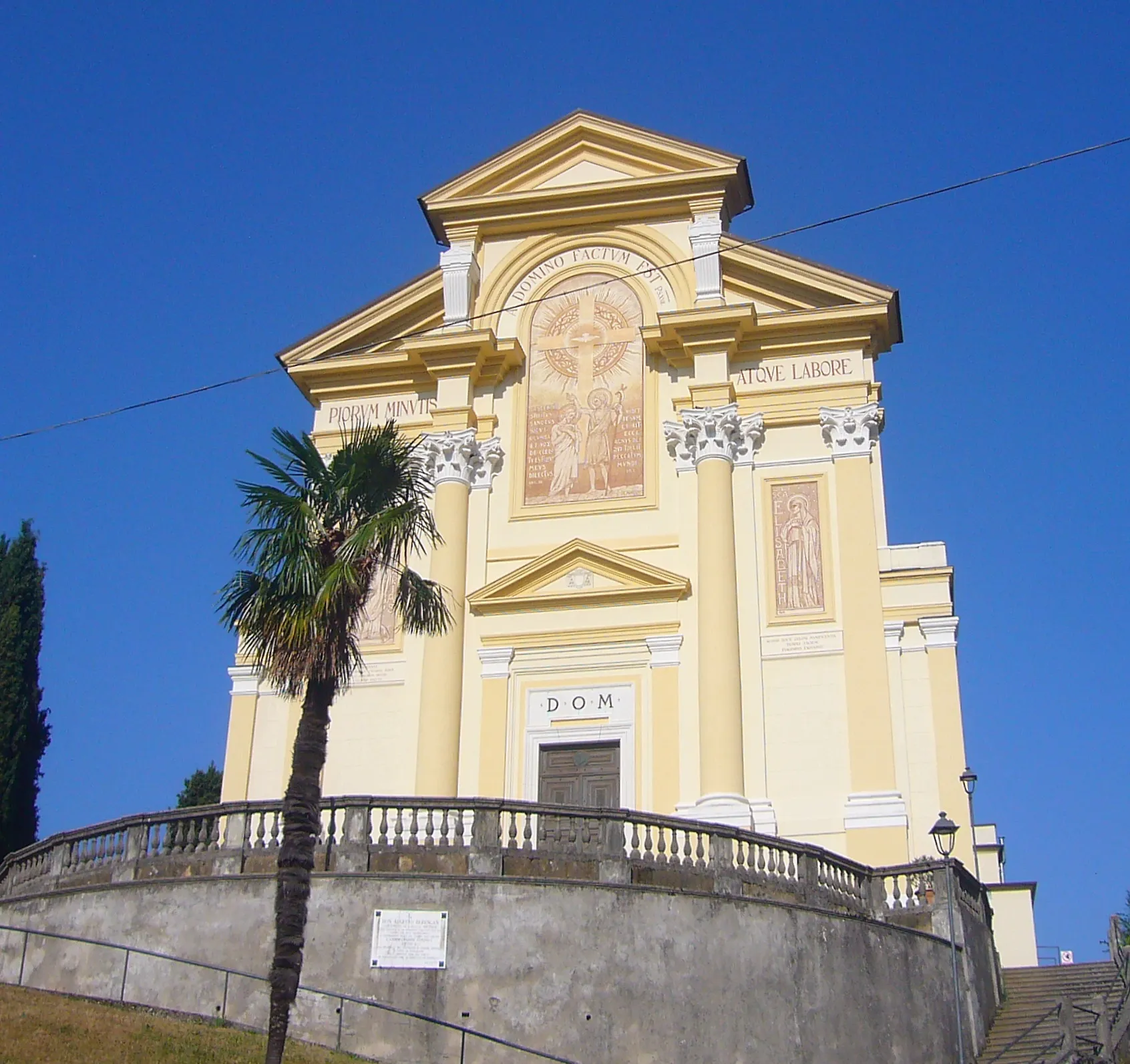 Photo showing: La chiesa parrocchiale di Lugo di Vicenza