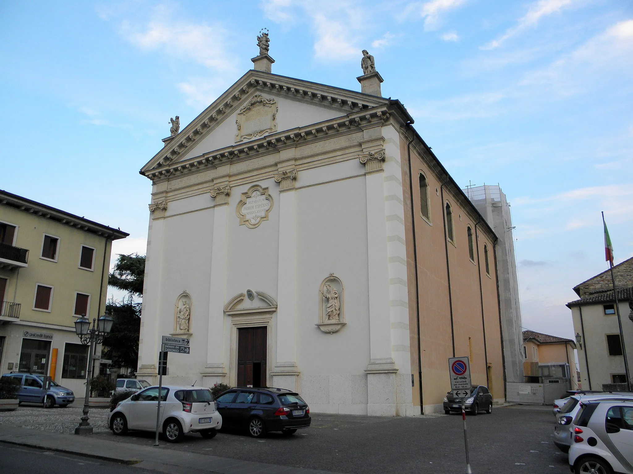 Photo showing: Barbarano Vicentino, chiesa di Santa Maria Assunta (XVIII secolo).