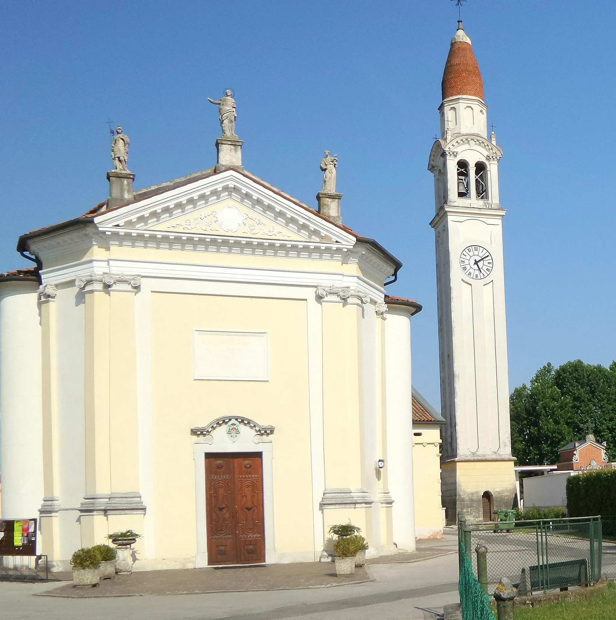 Photo showing: Chiesa parrocchiale di Schiavon