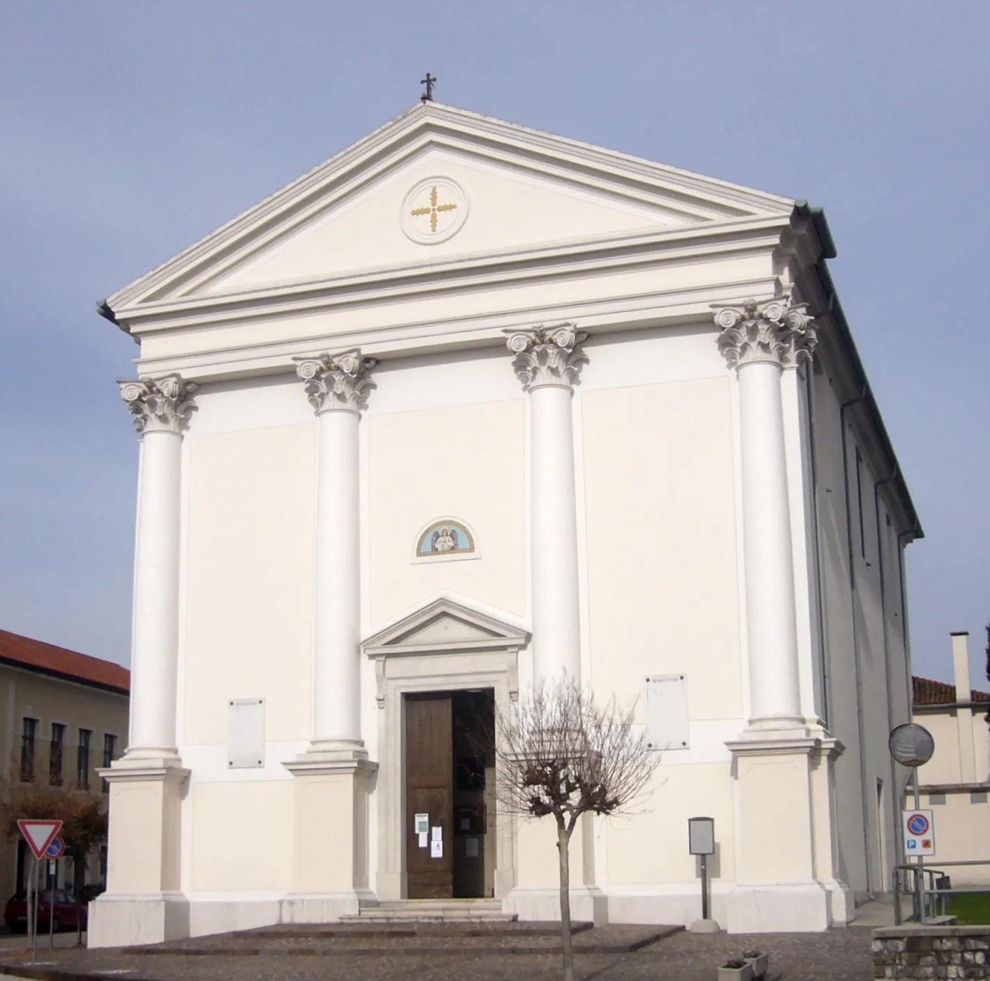 Photo showing: La chiesa parrocchiale di Arba