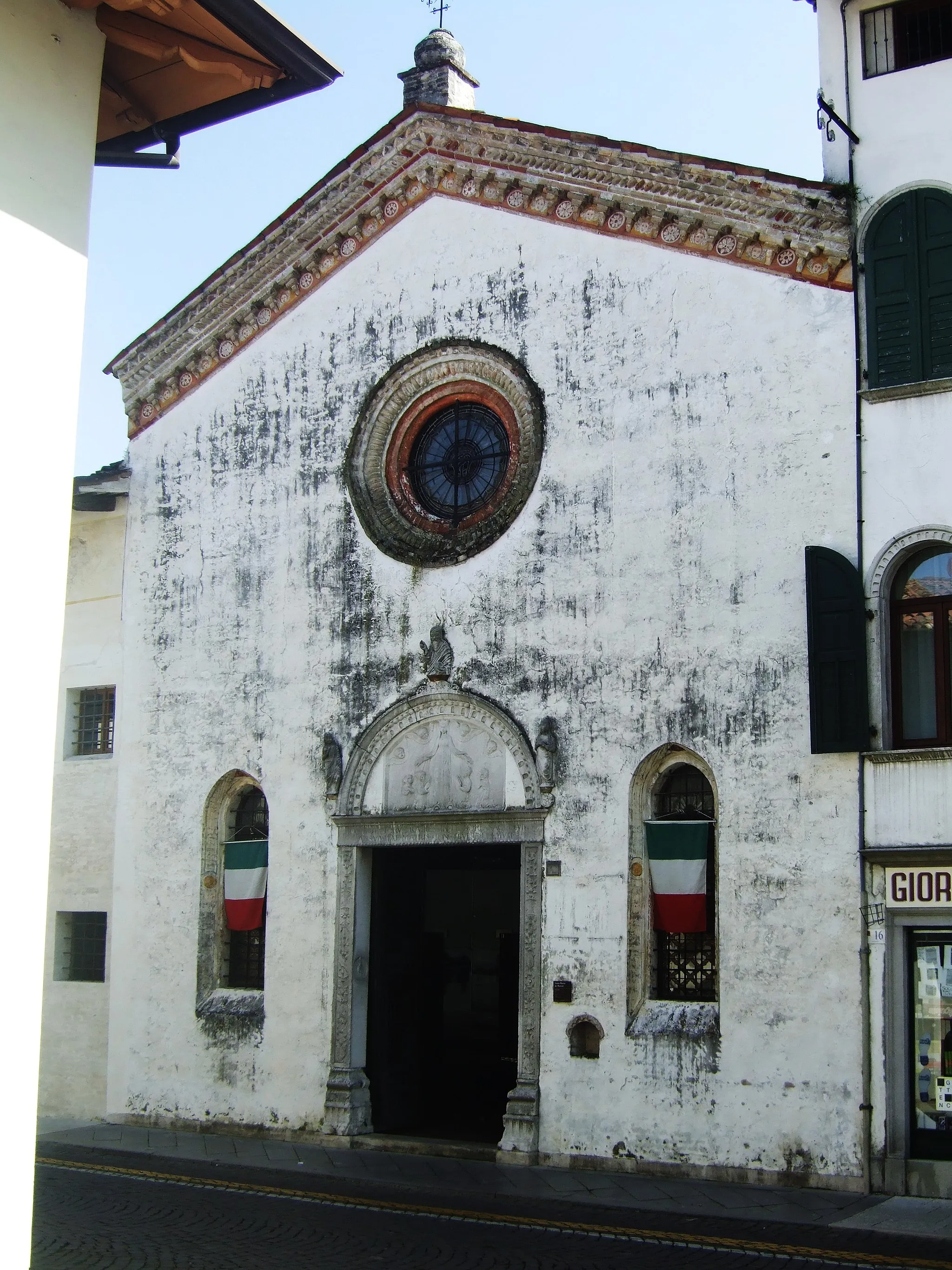 Photo showing: San Vito al Tagliamento - Chiesa di Santa Maria dei Battuti
Facciata