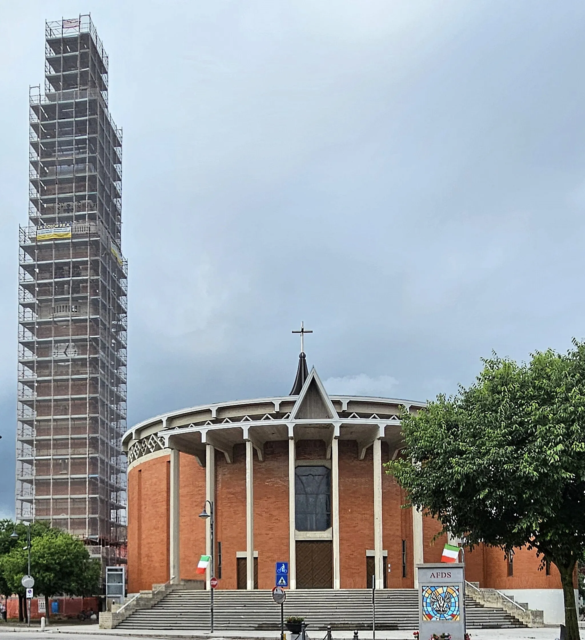 Photo showing: La chiesa parrocchiale di Gonars