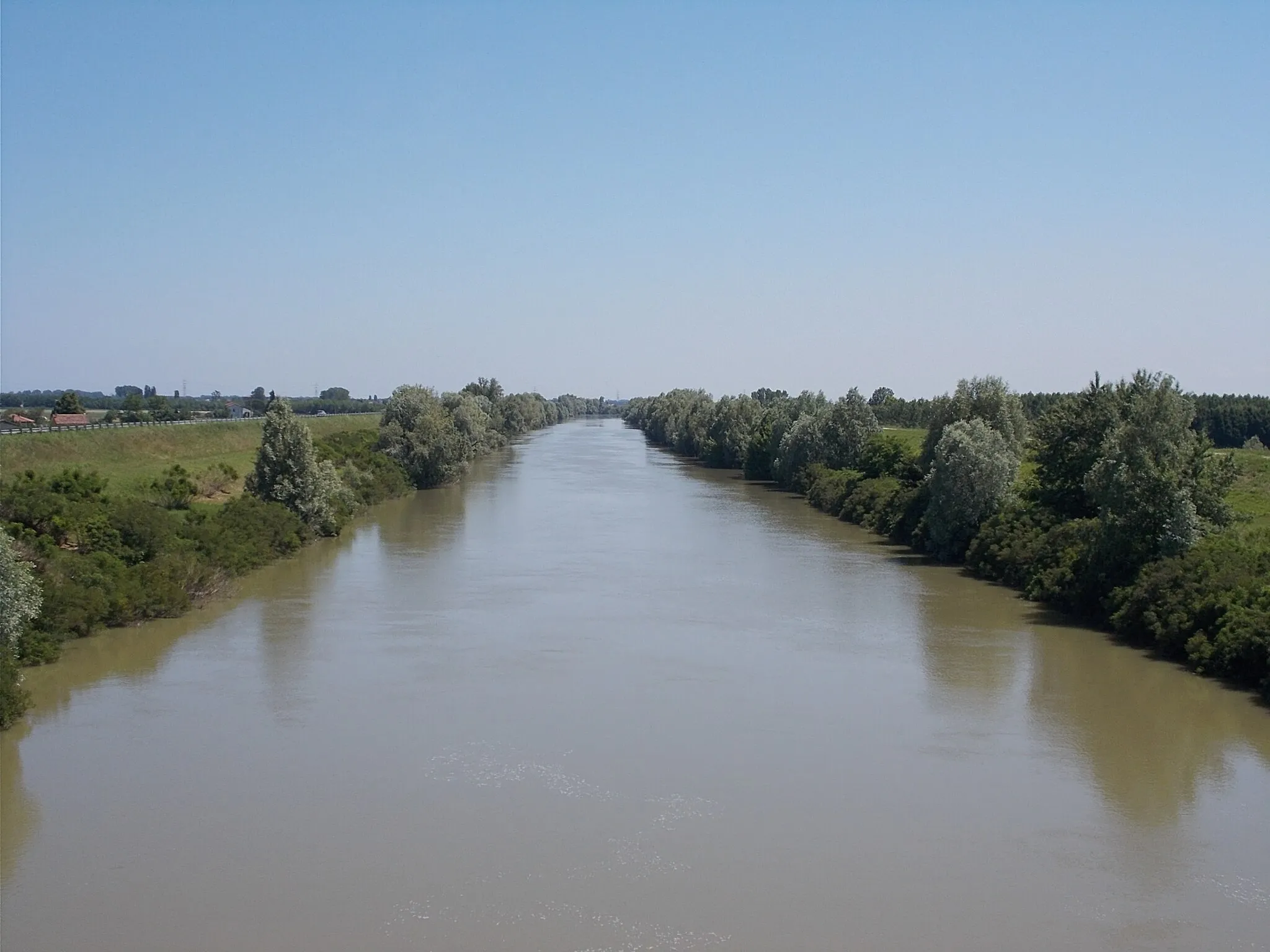 Photo showing: Piove di Sacco - Corte - a Brenta-folyó