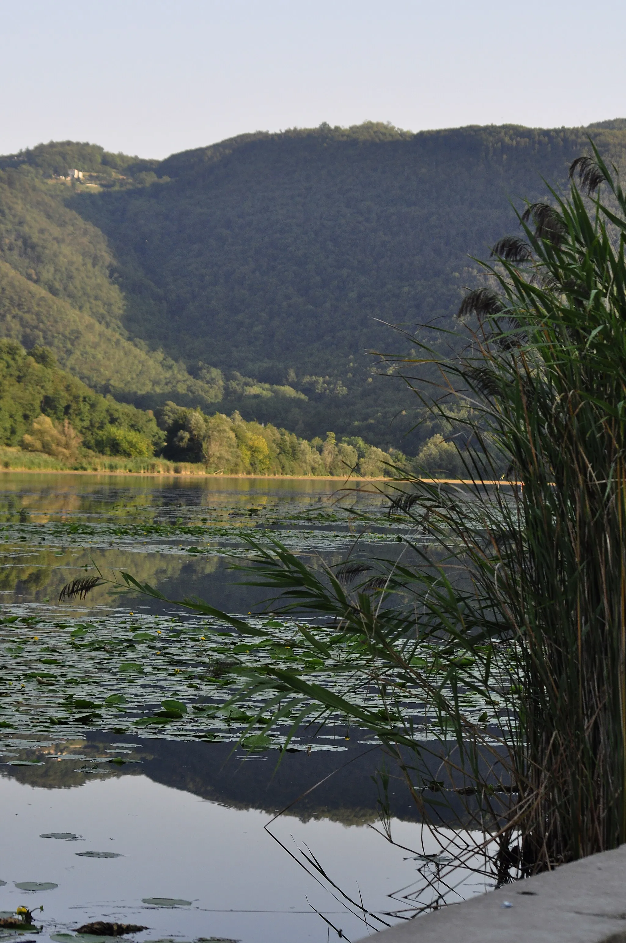 Photo showing: Lake of Fimon, Arcugnano, Italy.