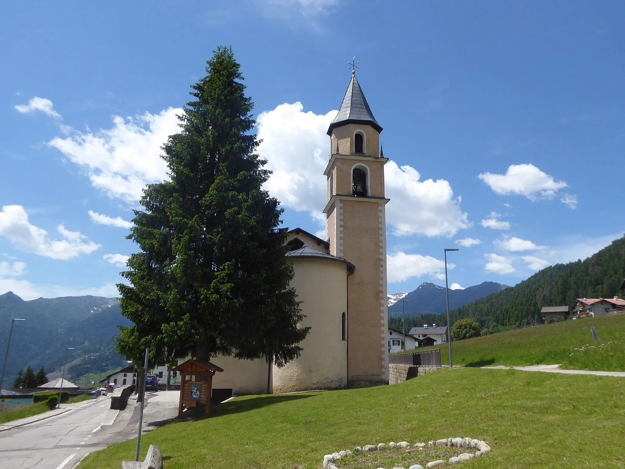 Photo showing: Zortea (Canal San Bovo, Trentino, Italy), Sacred Heart of Jesus church