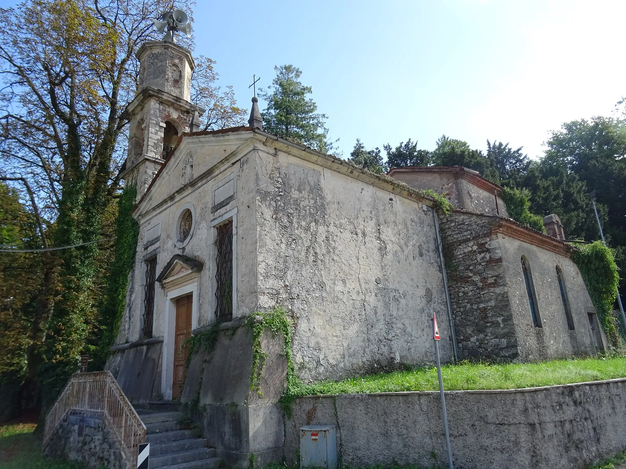 Photo showing: Seghe di Velo (Velo d'Astico, Veneto, Italy), old Saint Anthony of Padua church