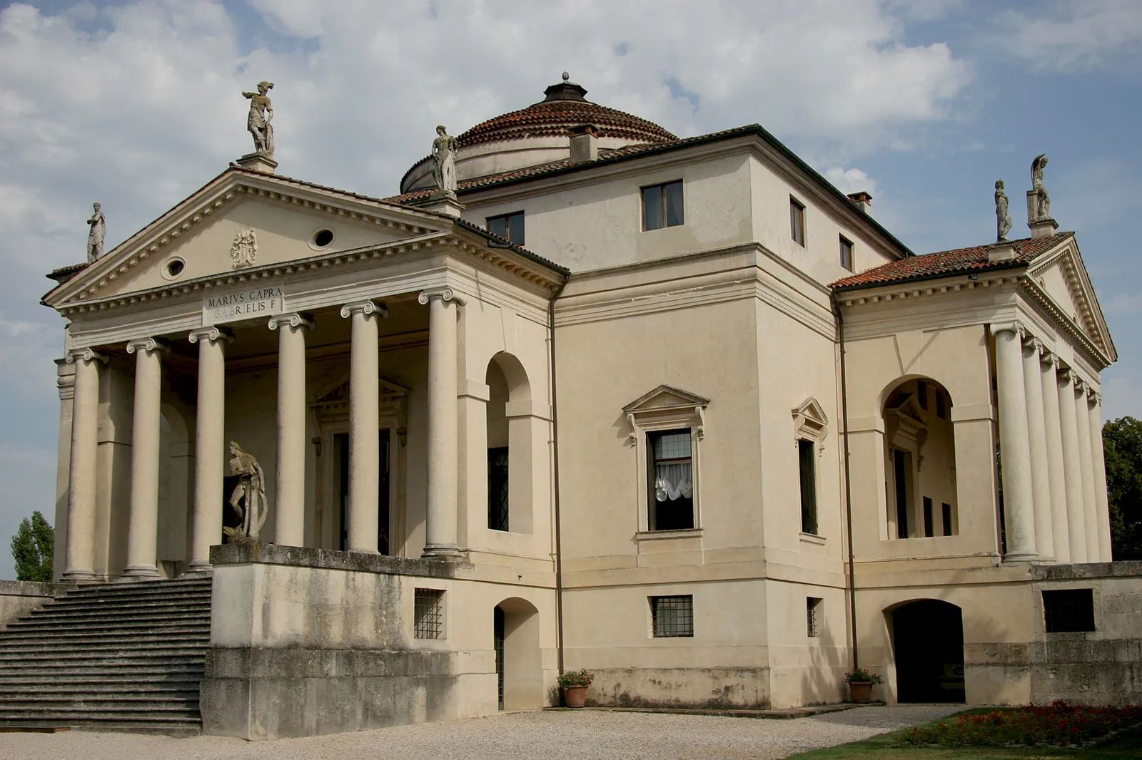 Photo showing: Villa Almerico Capra (La Rotonda), Vicenza, Italia.