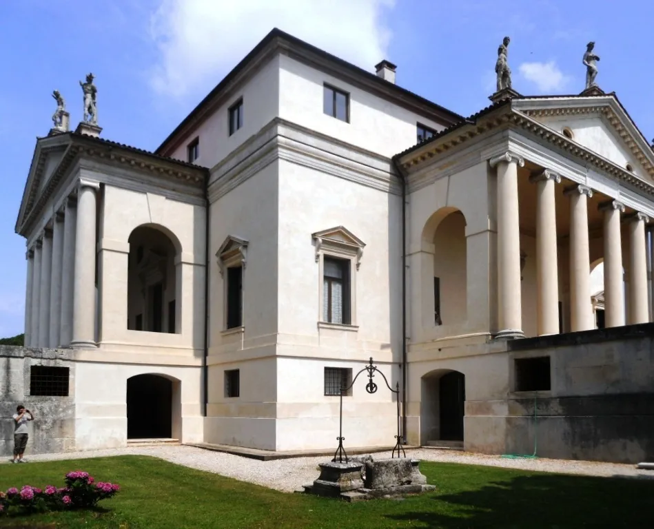 Photo showing: Vicenza, Villa Capra (La Rotonda) from SW. A. Palladio