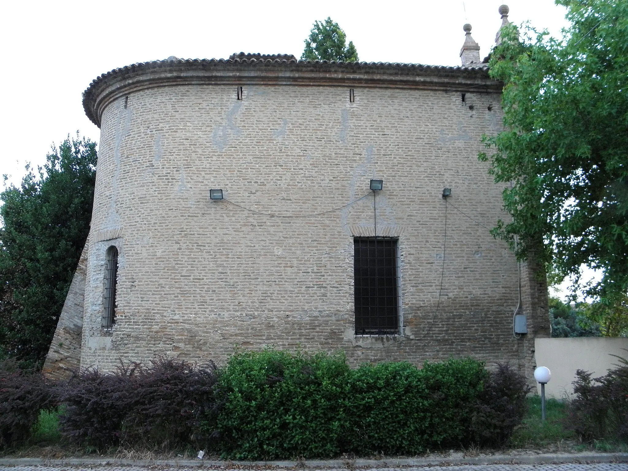 Photo showing: Santa Maria Maddalena, frazione di Occhiobello: vista laterale sinistra dell'Oratorio di San Gaetano.