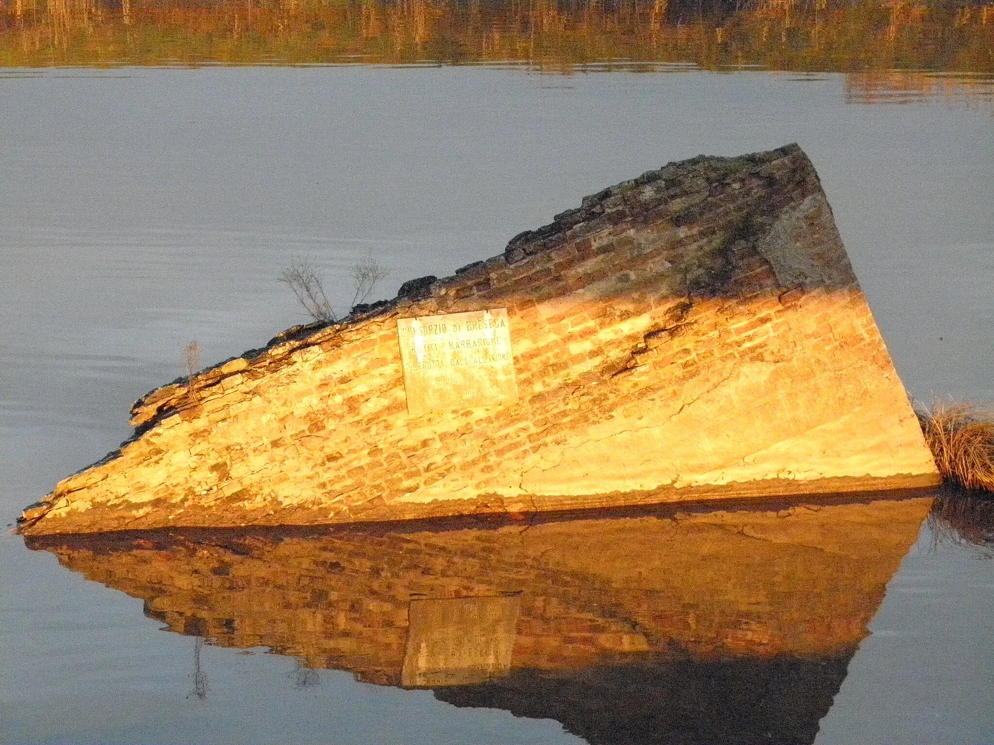 Photo showing: Ruines of Botti Barbarighe in Pettorazza Grimani municipality, province of Rovigo.