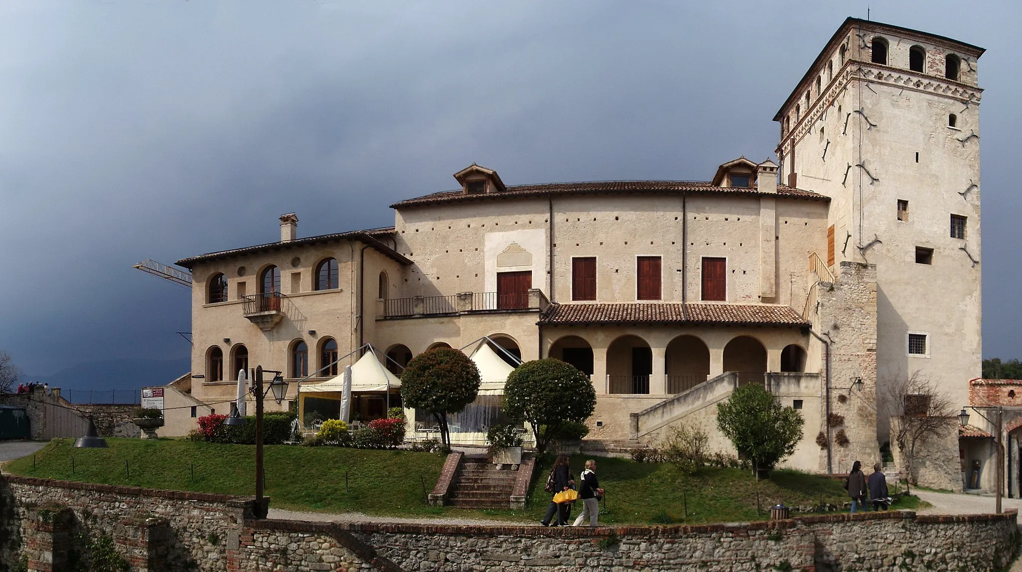 Photo showing: Il Castello della Regina Caterina Cornaro, Asolo, Italy