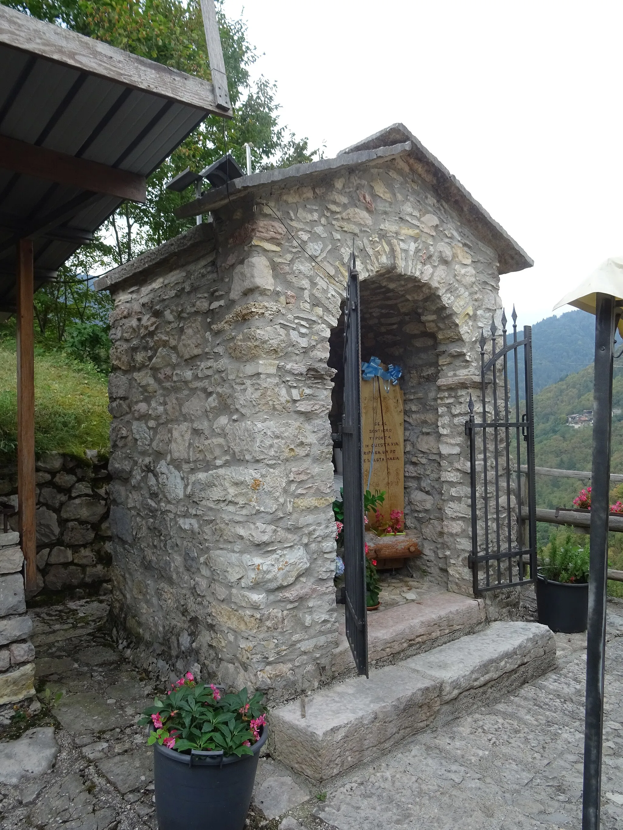 Photo showing: Le Crosere (Lamon, Veneto, Italy) - Our Lady of Graces shrine