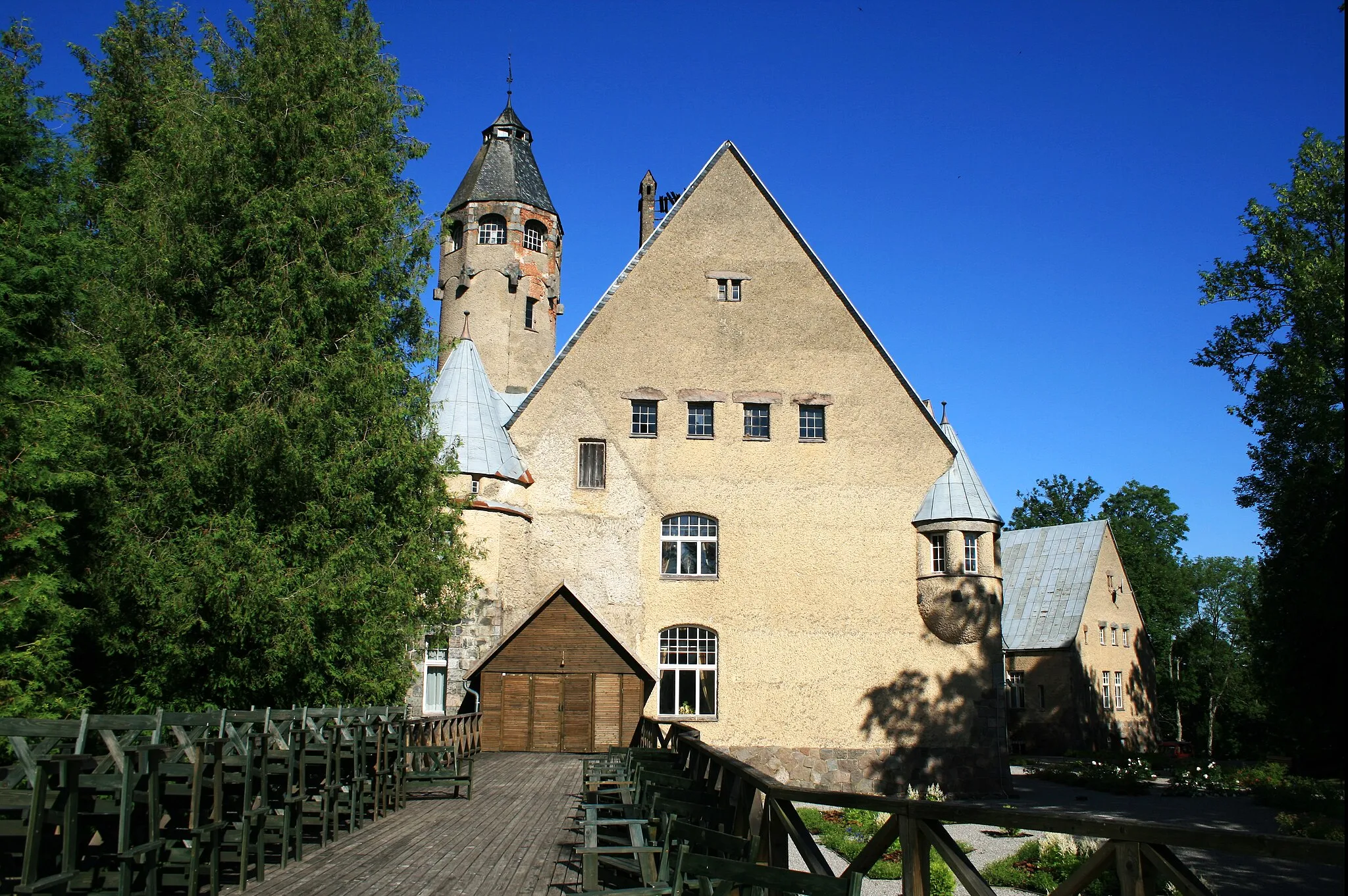 Photo showing: Taagepera manor house