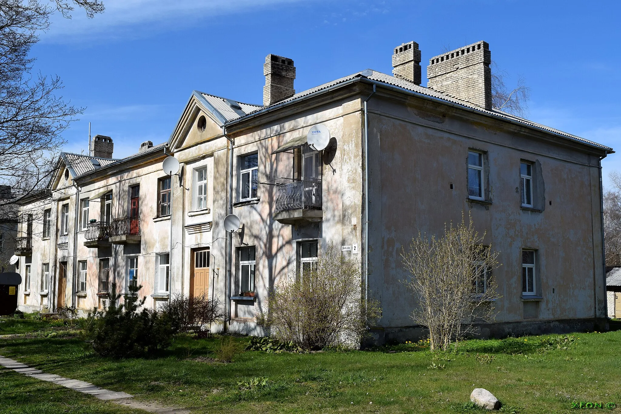 Photo showing: house in Cimdenieki, Grobiņa Parish, Latvia