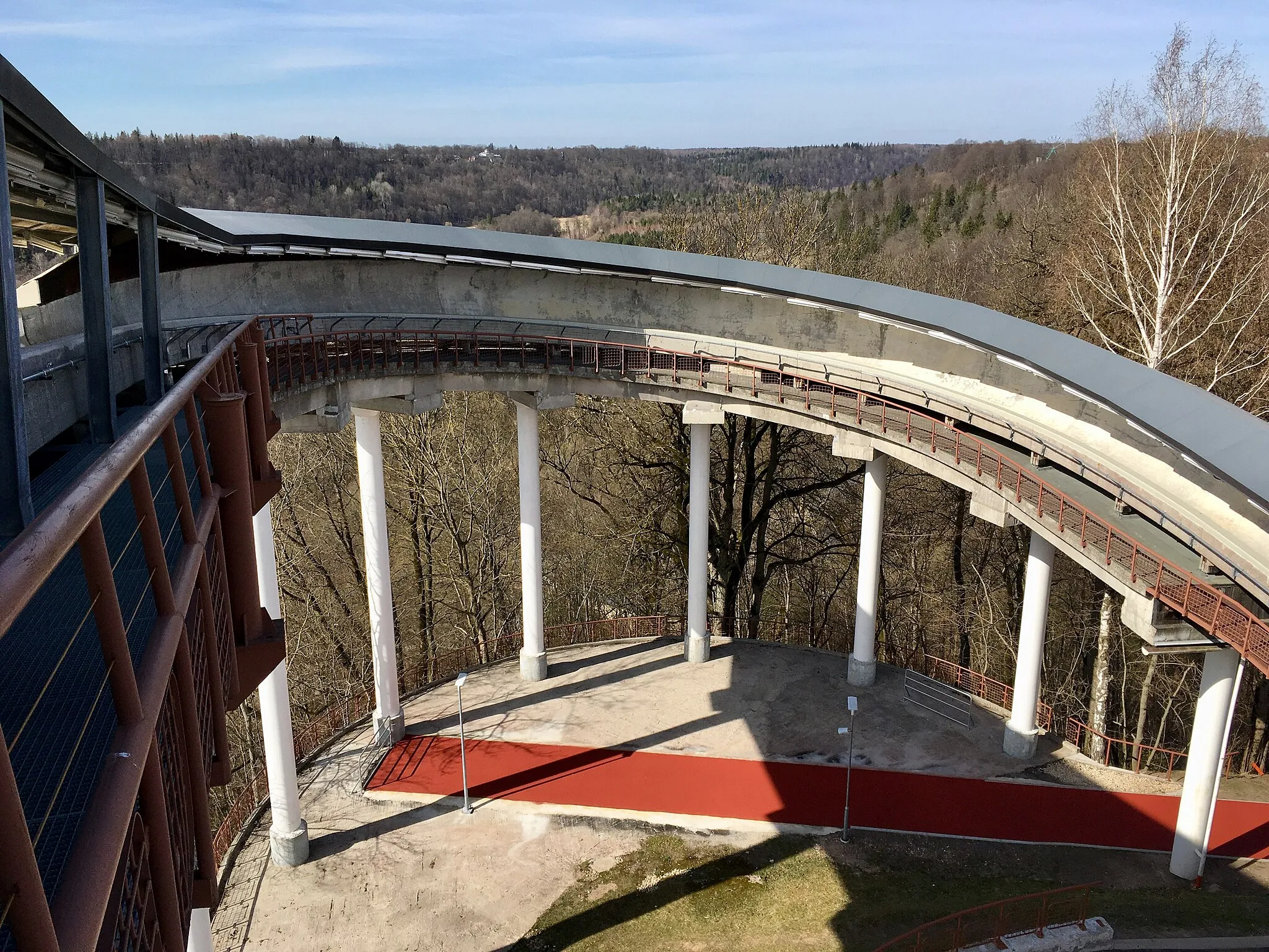 Photo showing: Sigulda bobsleigh, luge, and skeleton track