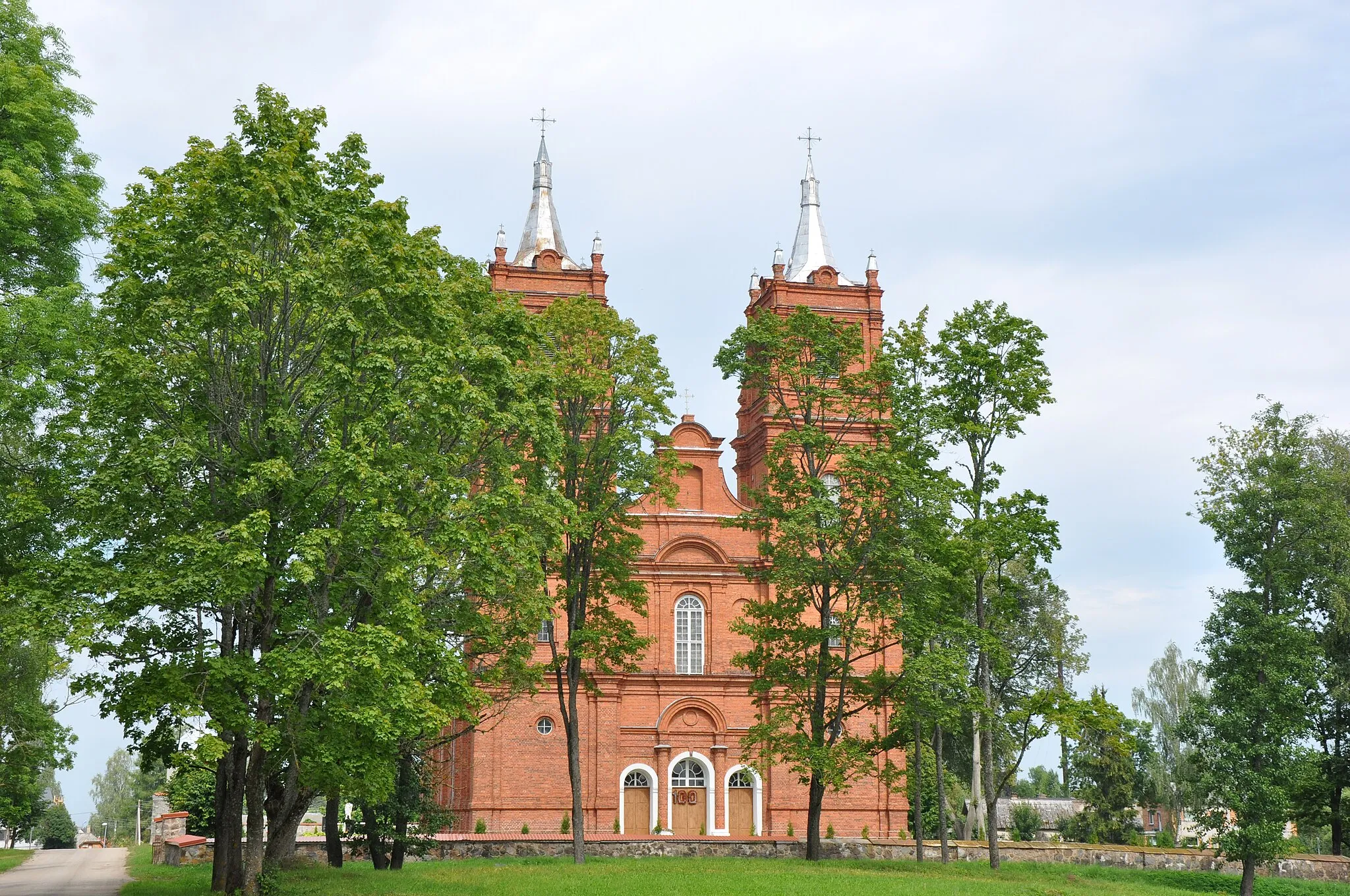 Photo showing: Nautrēnu Jaunavas Marijas bezvainīgās ieņemšanas Romas katoļu baznīca, Rogovka, Nautrēnu pagasts, Rēzeknes novads, Latvia