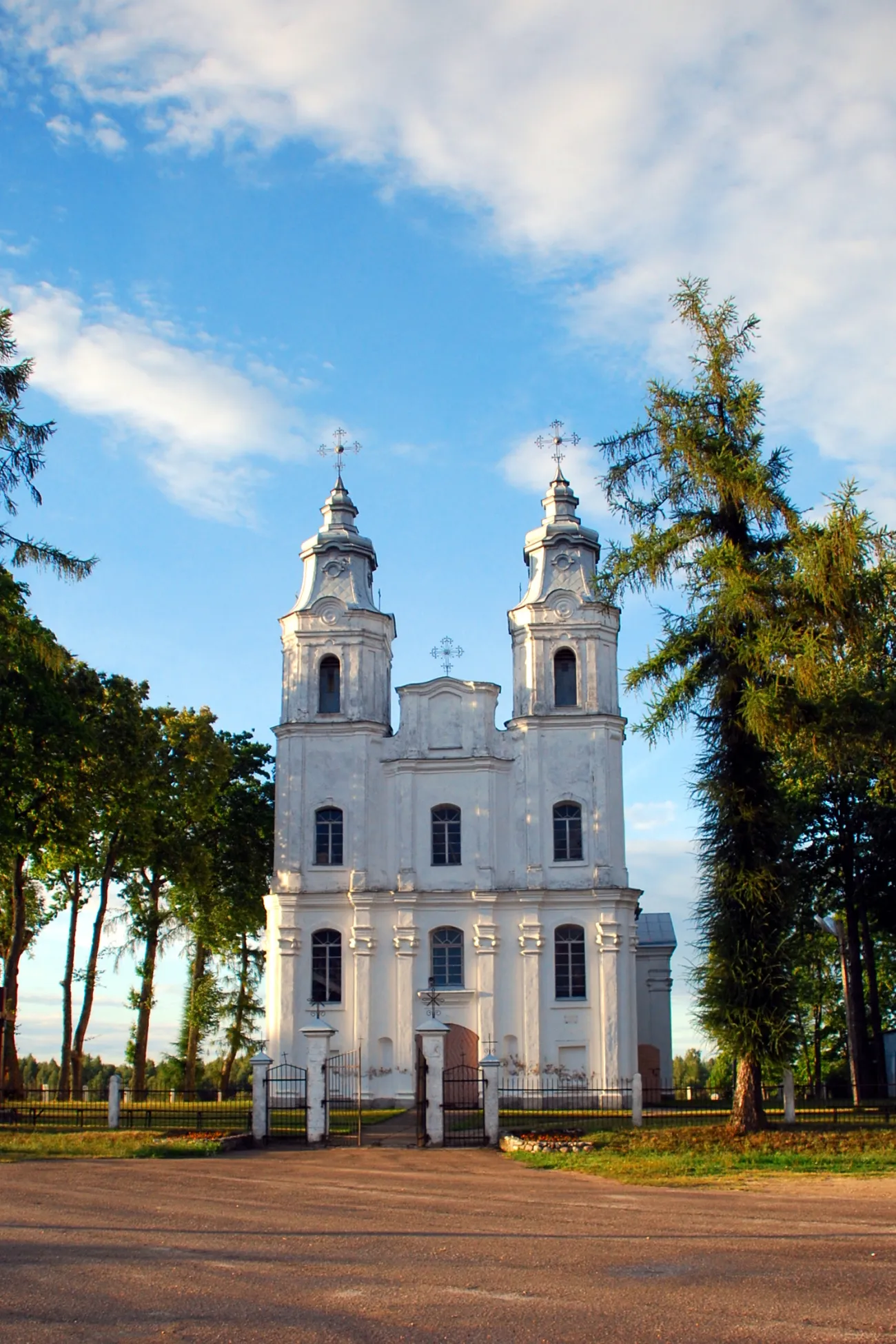 Photo showing: Bērzgale's catholic church