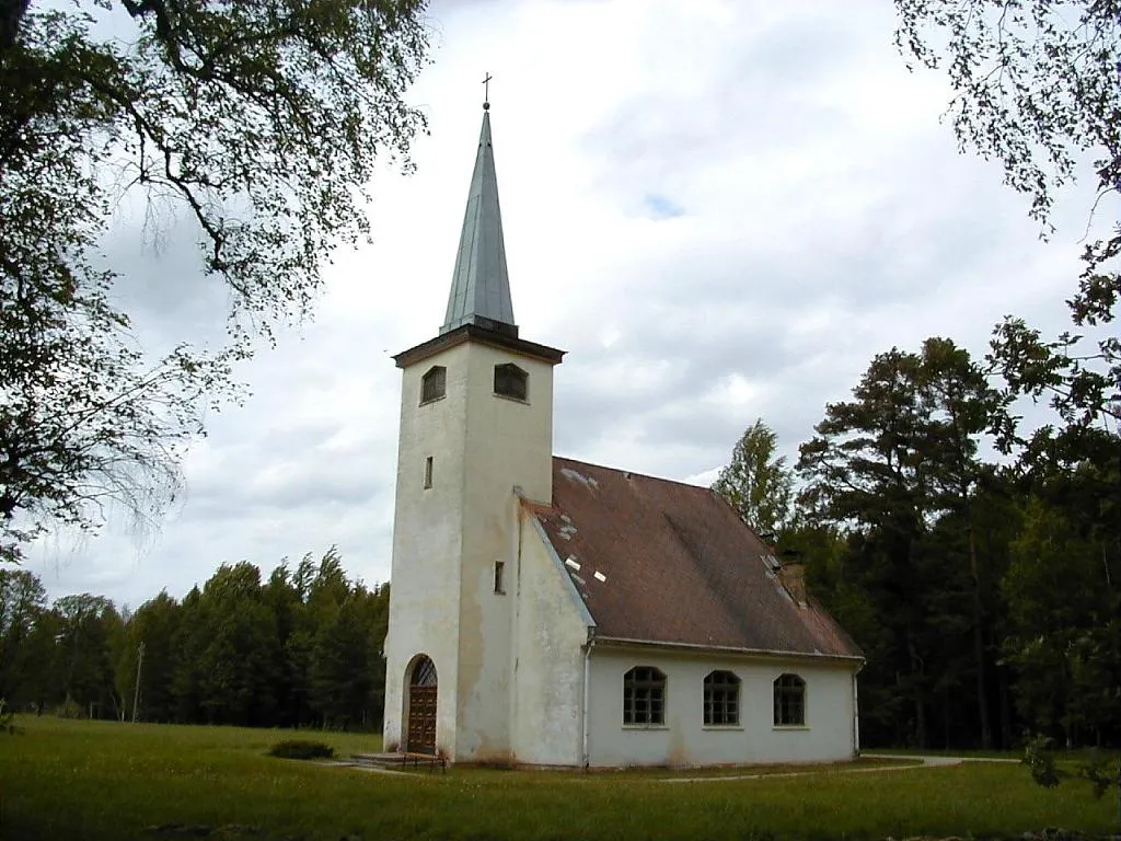 Photo showing: Dzedri Lutheran church