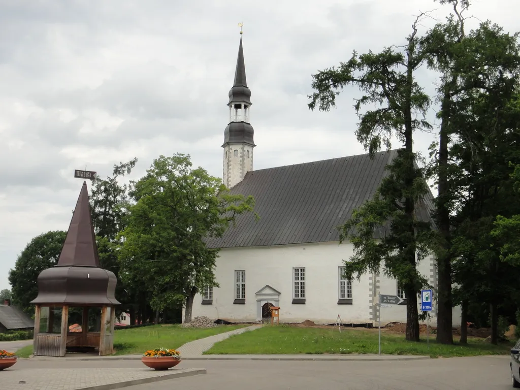 Photo showing: Matīši church