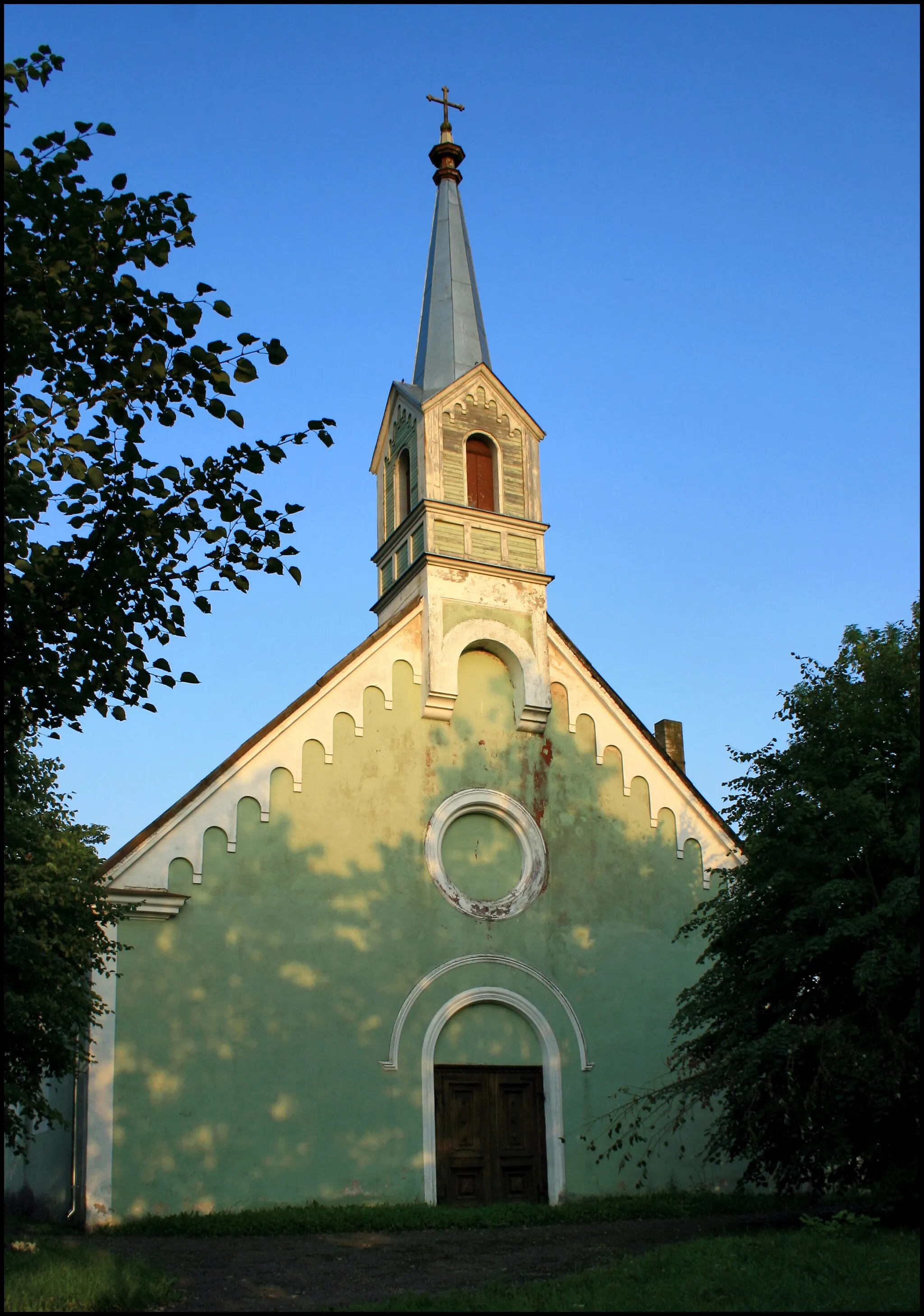 Photo showing: Penkule church