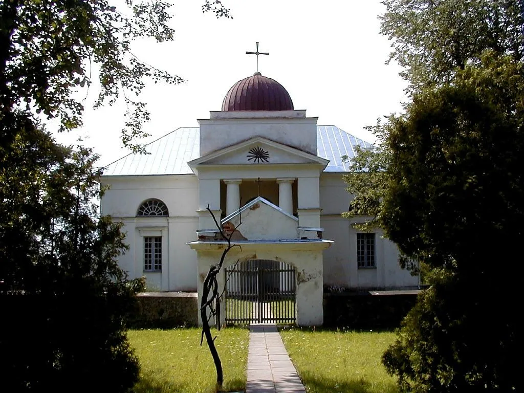 Photo showing: Gostiņi Lutheran church in Pļaviņas