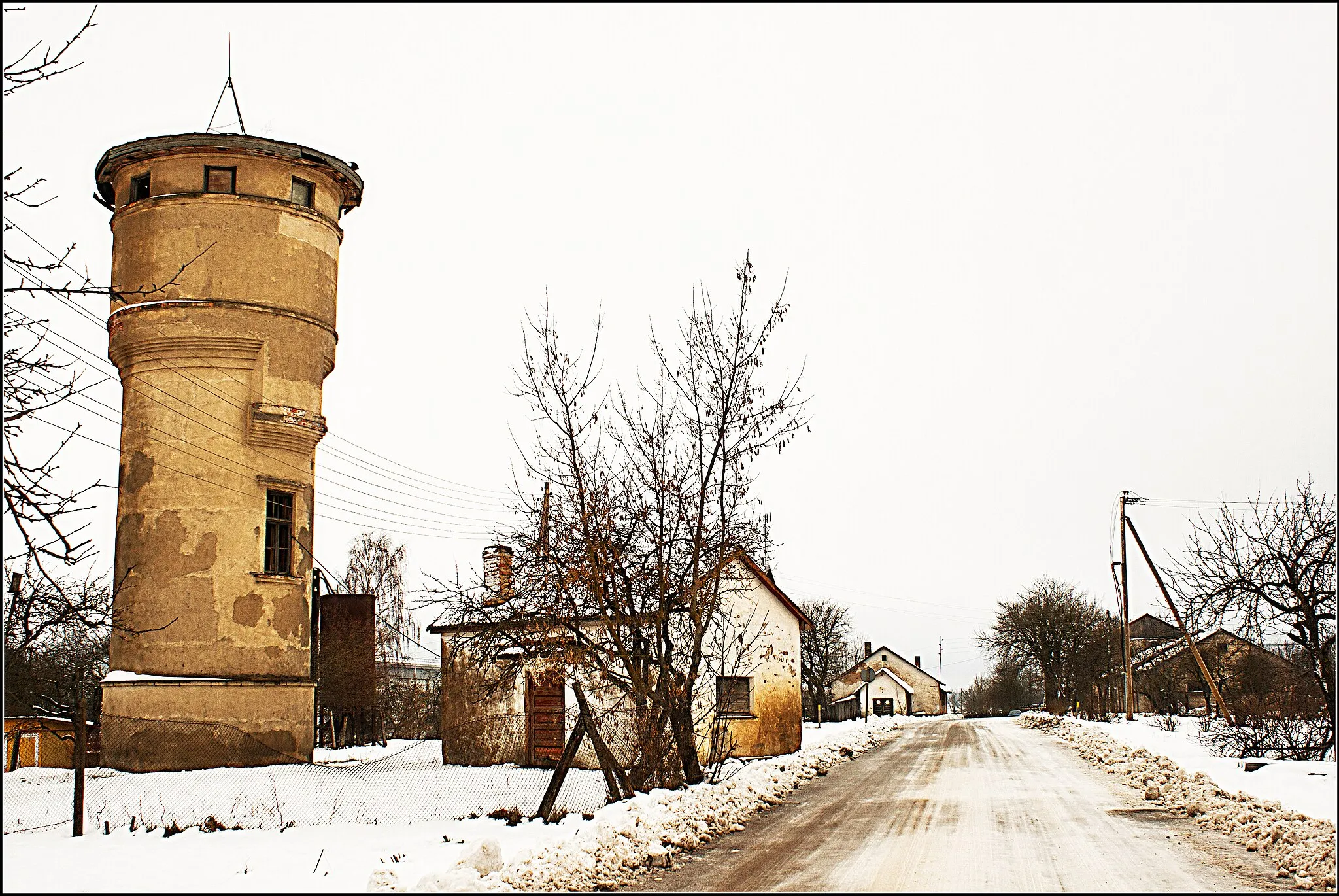 Photo showing: Pūre water tower
