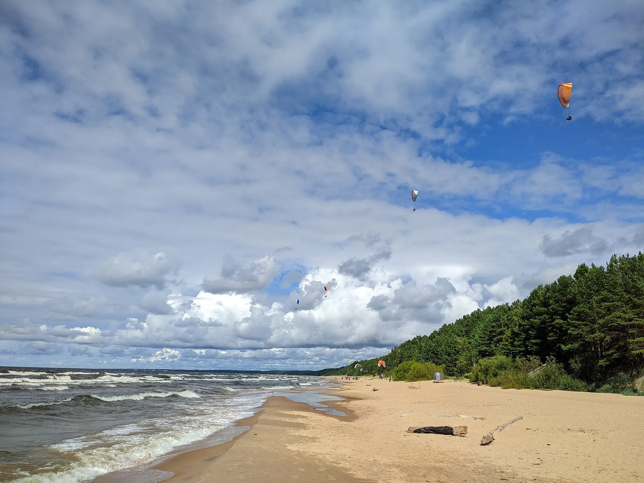 Photo showing: Latvia, Saulkrasti beach near White Dune