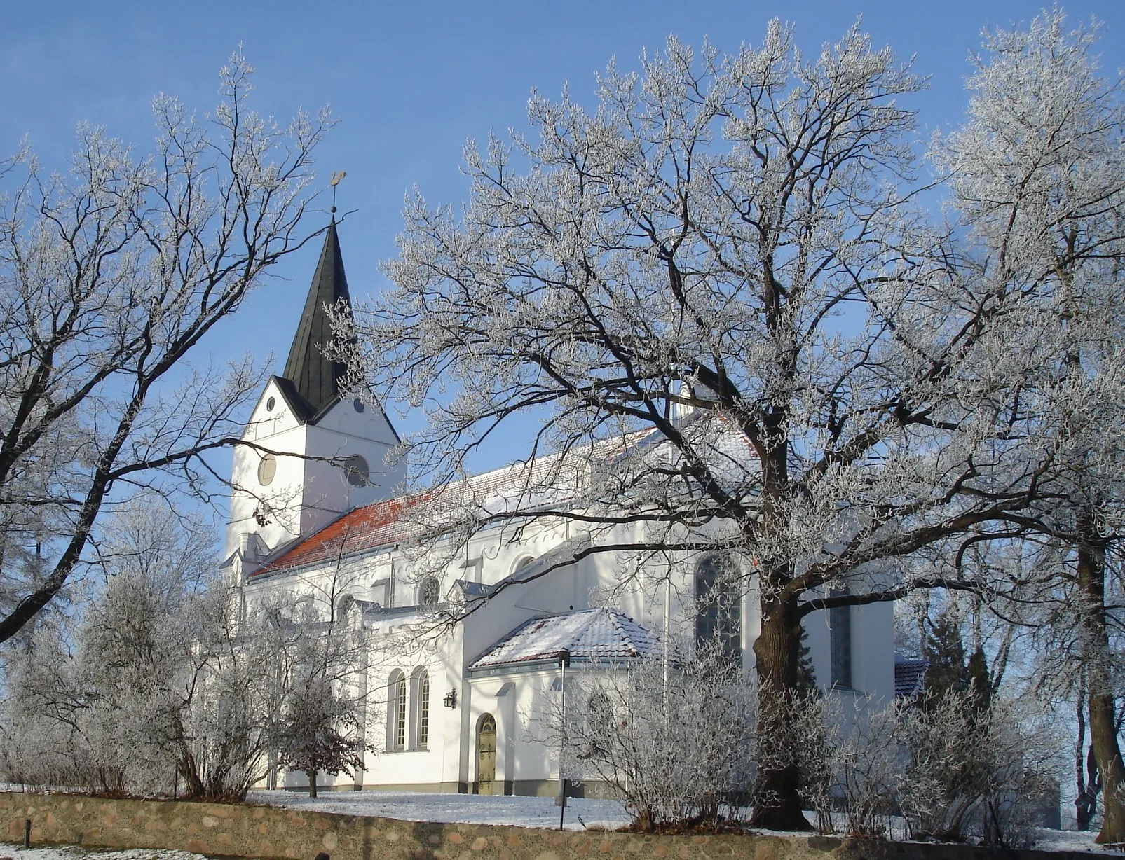 Photo showing: St. John's church. Saldus.