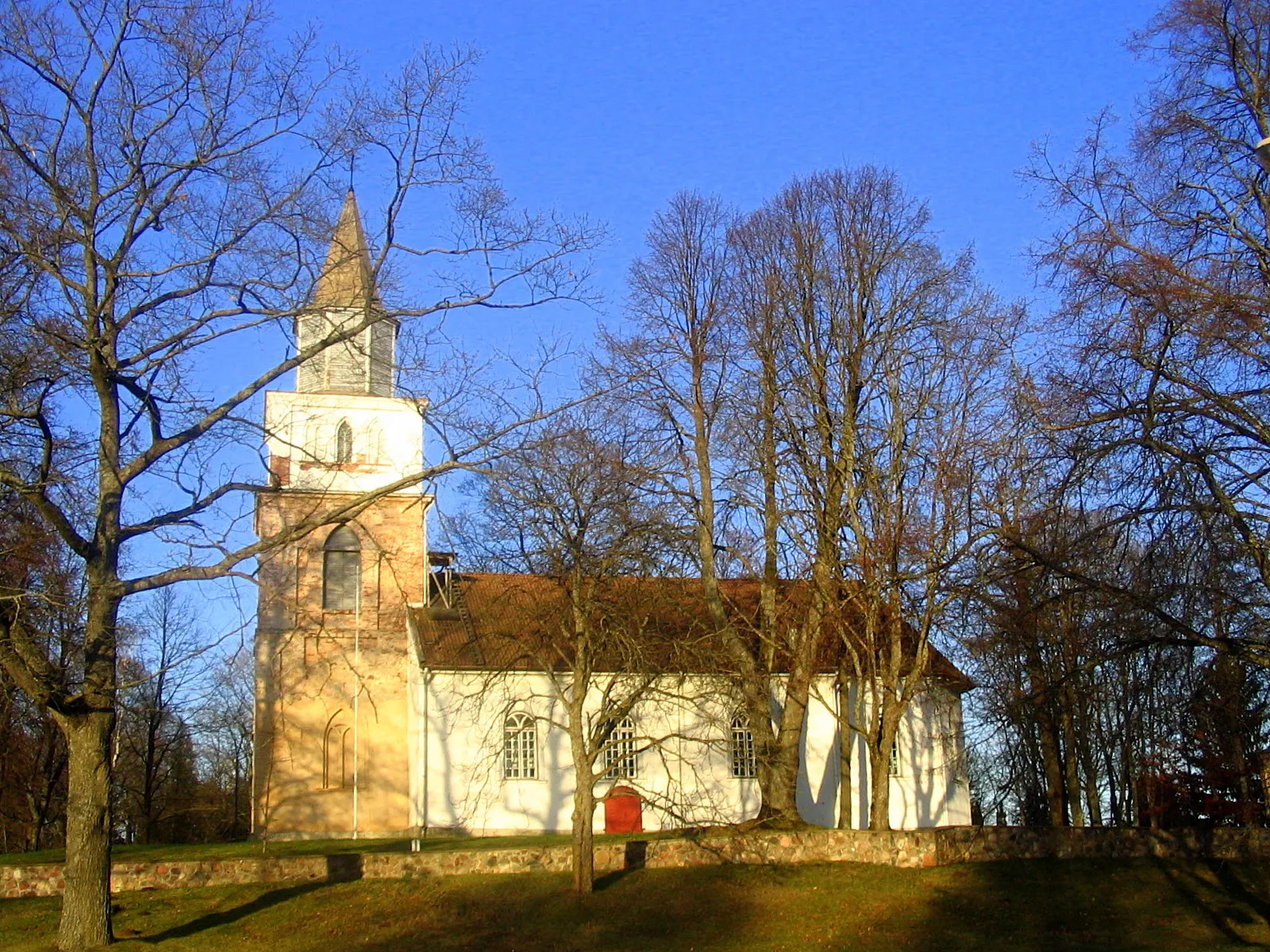 Photo showing: Skrunda Evangelic Lutheran Church