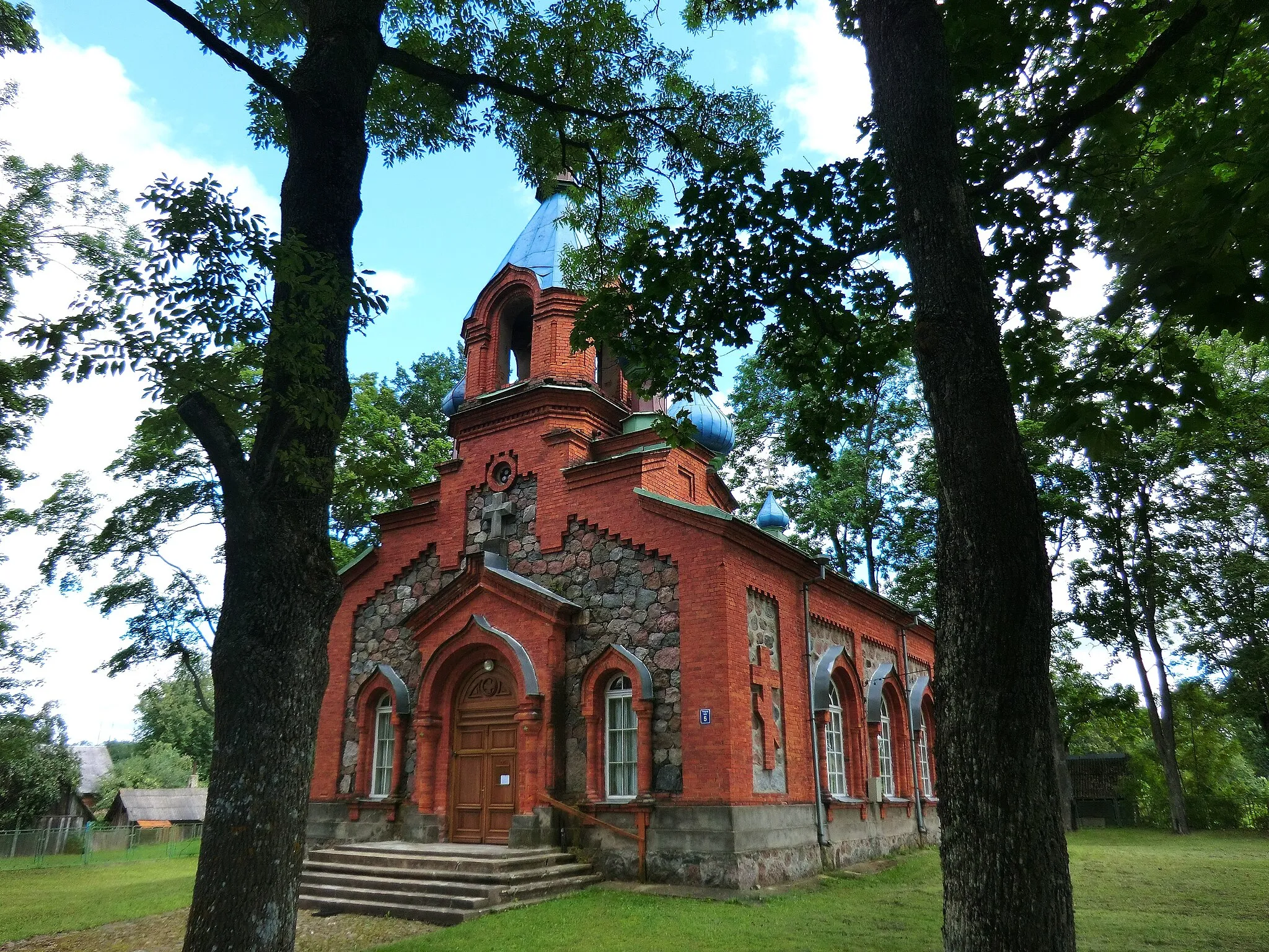 Photo showing: Baltinavas pareizticīgo baznīca
