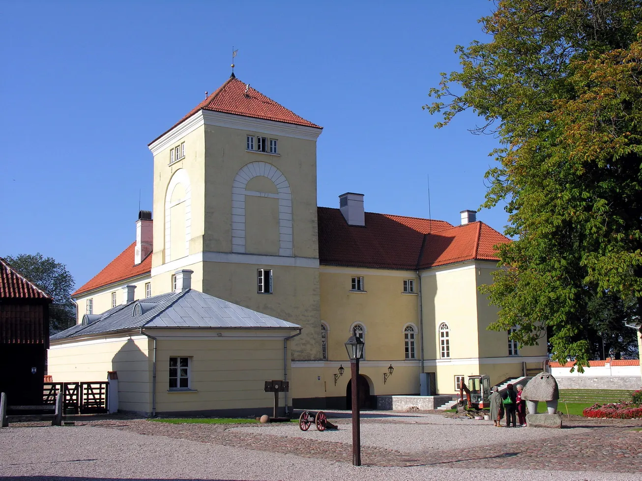 Photo showing: Livonian castle in Ventspils