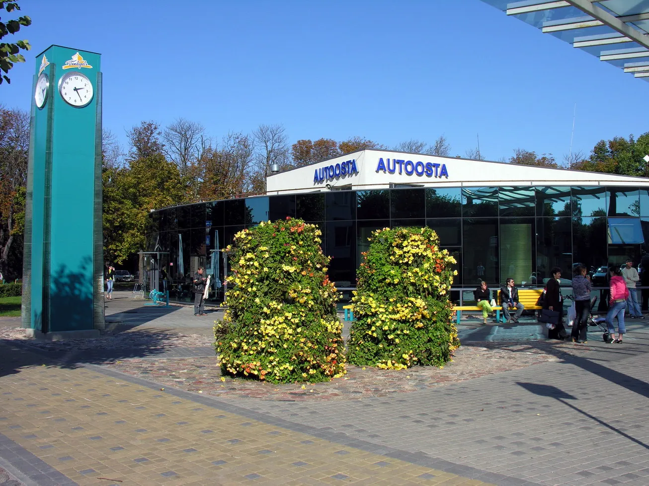 Photo showing: Bus Station in Ventspils