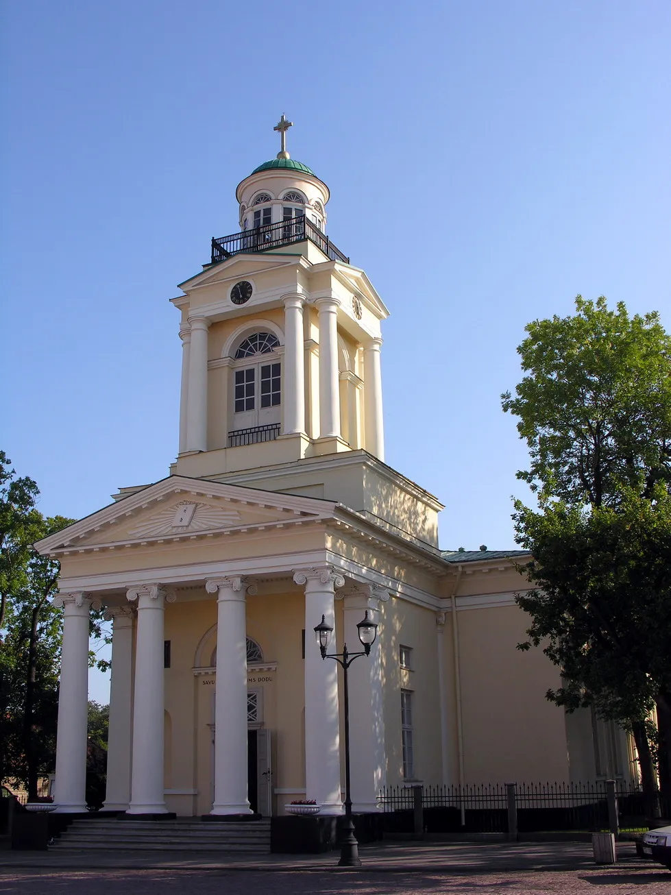 Photo showing: Evaghelic Luteran Church in Ventspils. Latvia