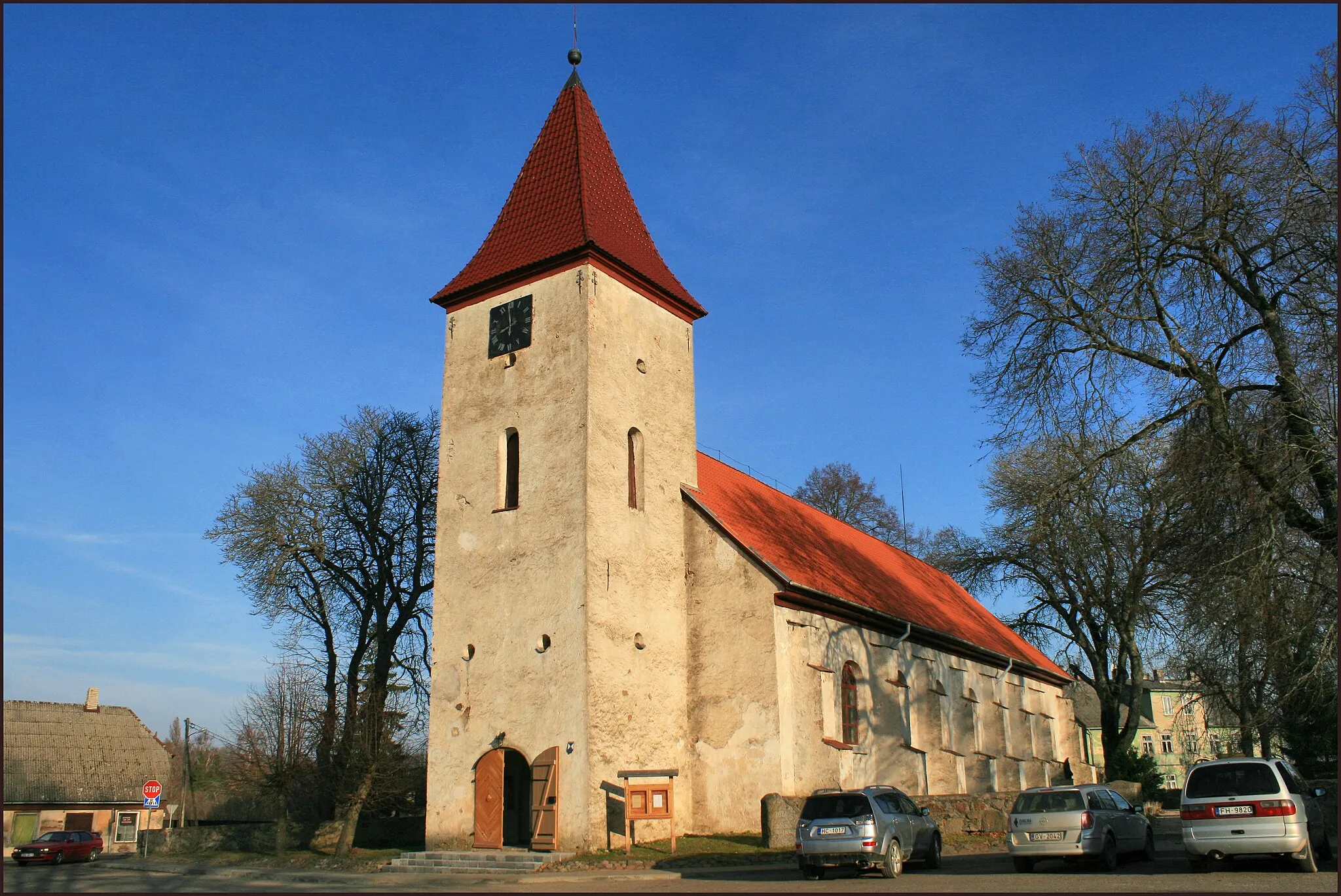 Photo showing: Durbe Evangelical Lutheran Church