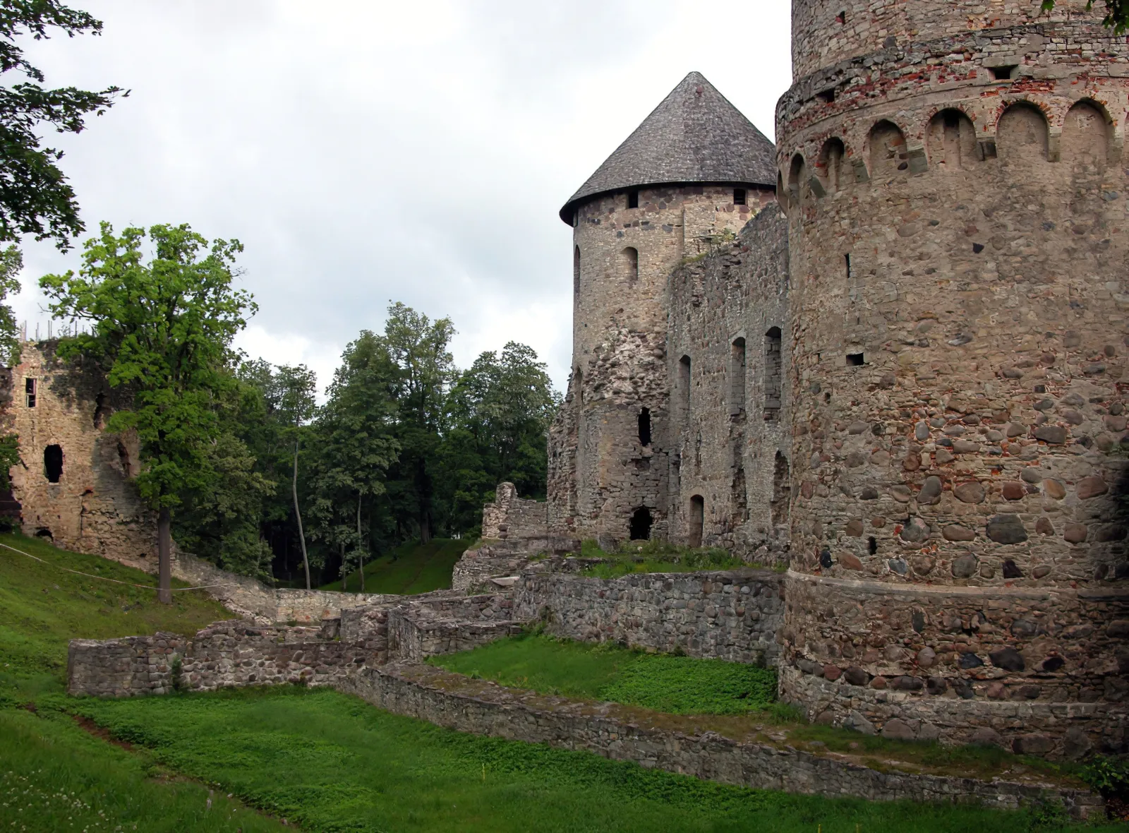 Photo showing: Cēsis, Latvia: Castle.