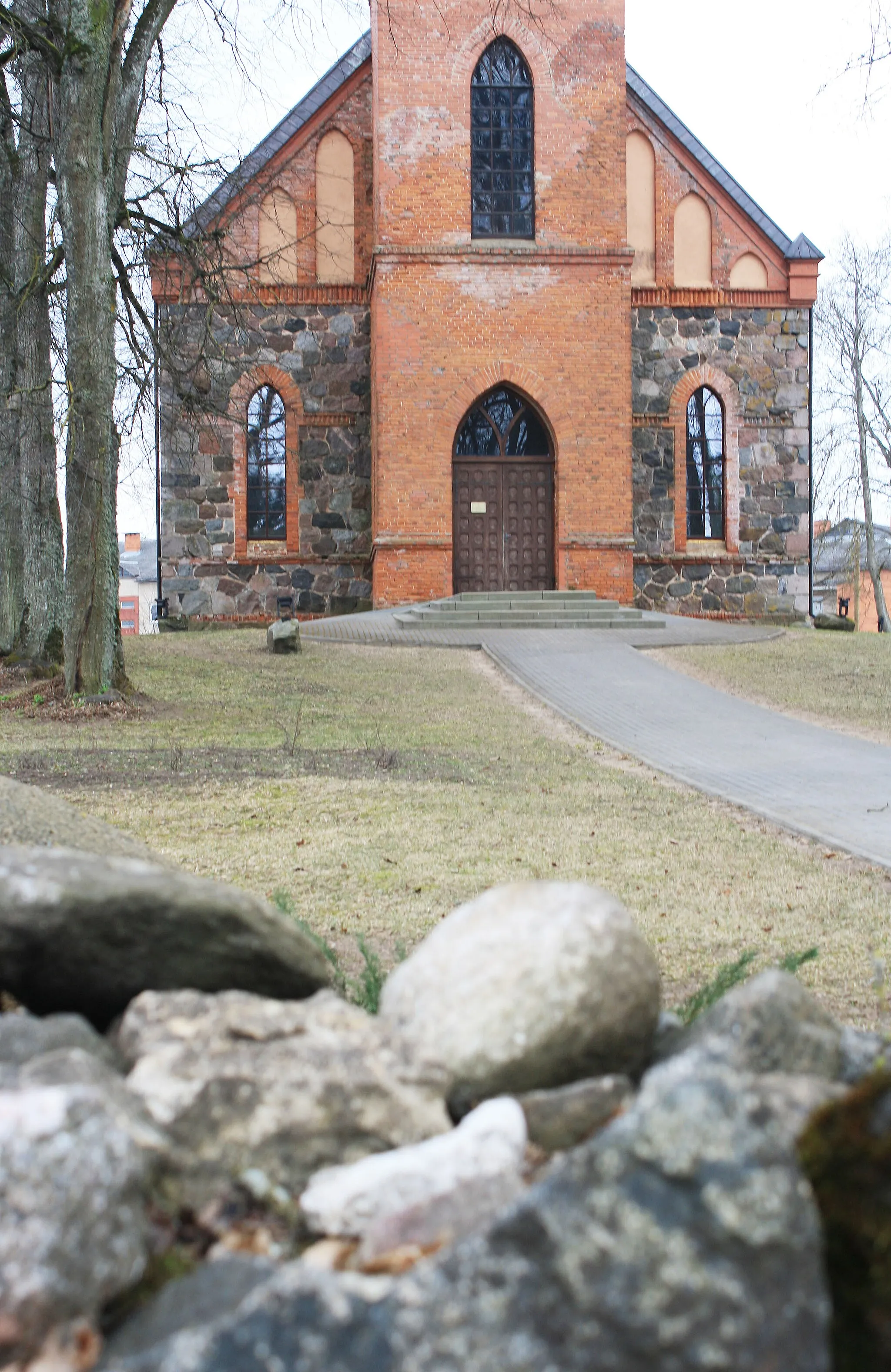Photo showing: Ропажи (Латвия) Храм (фрагмент)