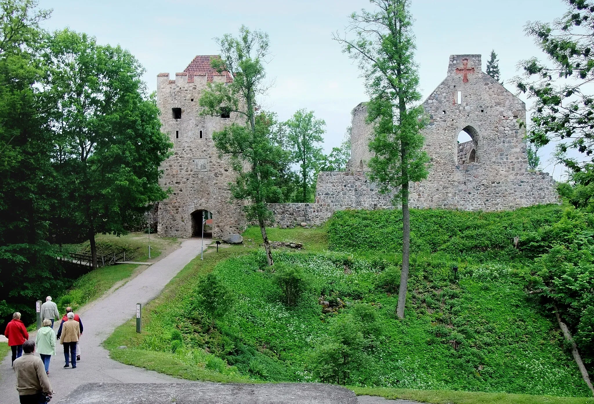 Photo showing: Sigulda Castle in Latvia