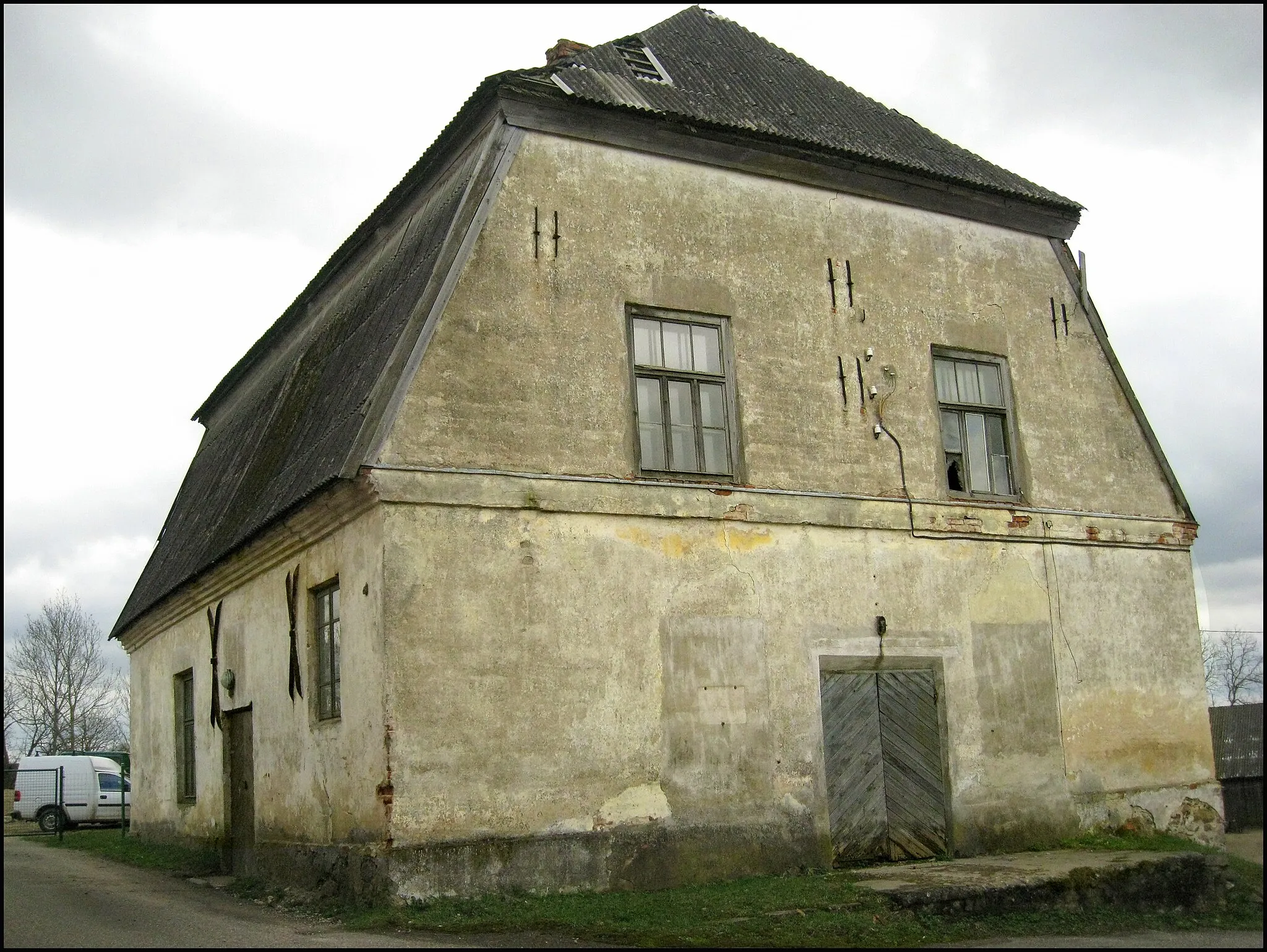 Photo showing: Valdemārpils former synagogue