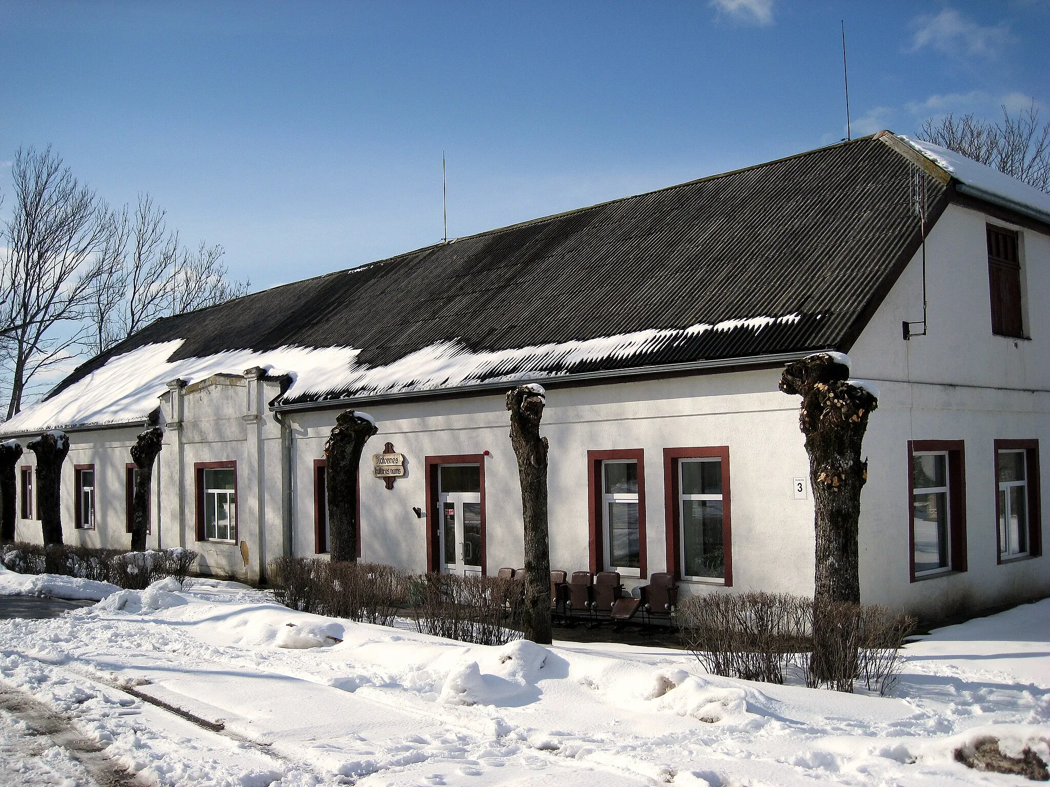 Photo showing: Kalvenes Kultūras nams