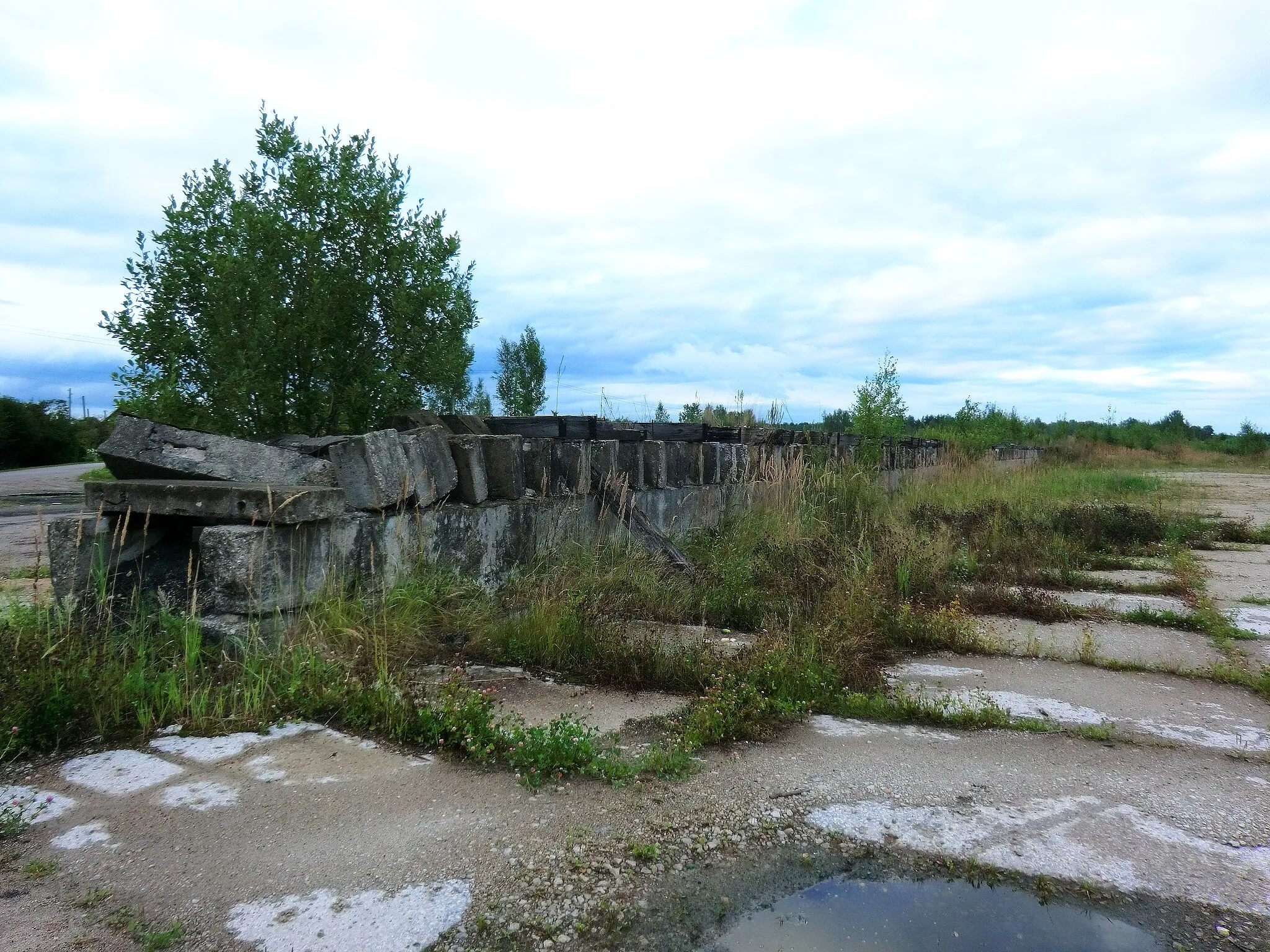 Photo showing: Раньше здесь разгружали вагоны..