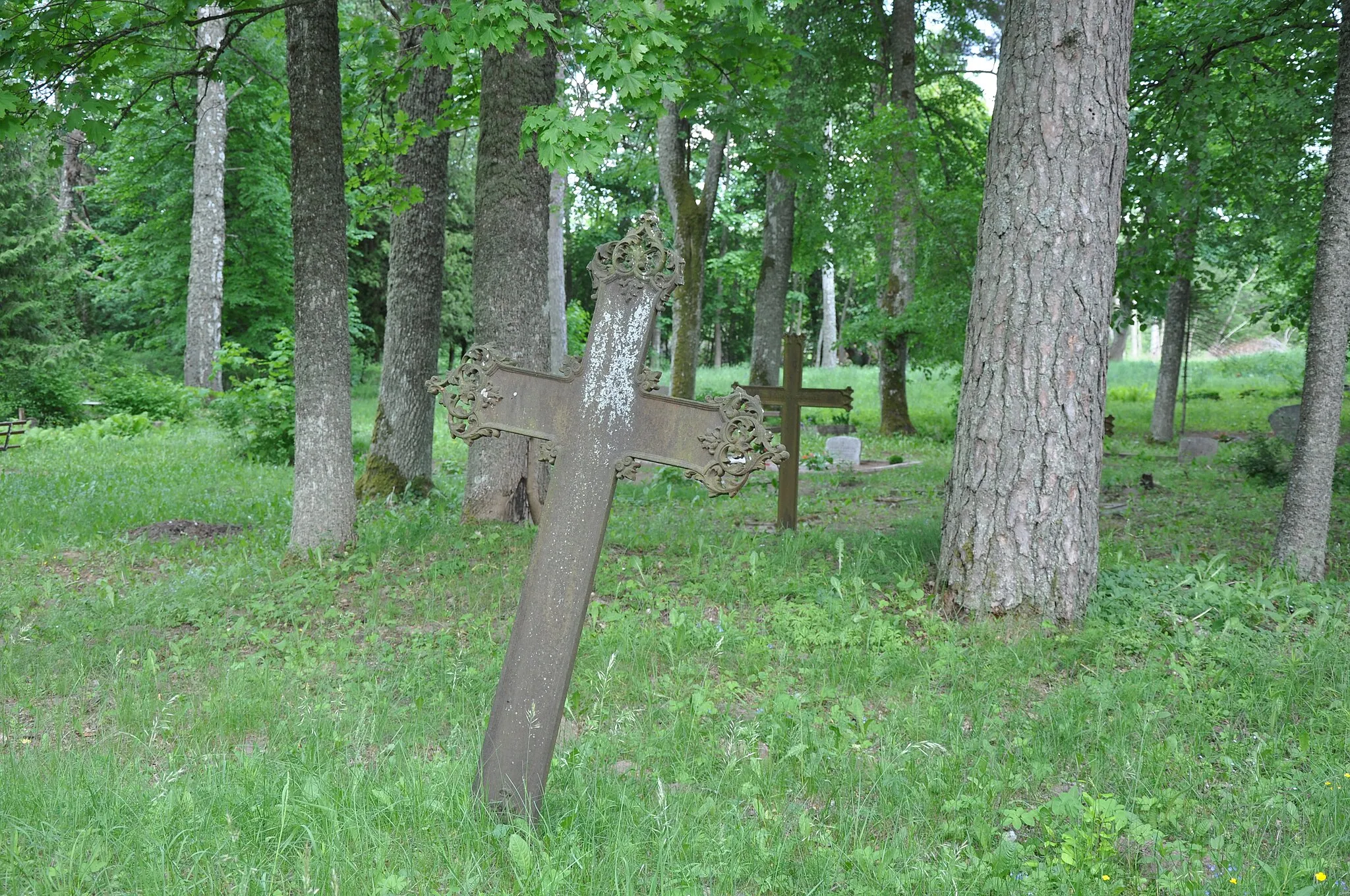 Photo showing: Klūgu kapsēta, Pumpuri, Skrundas pagasts, Skrundas novads, Latvia