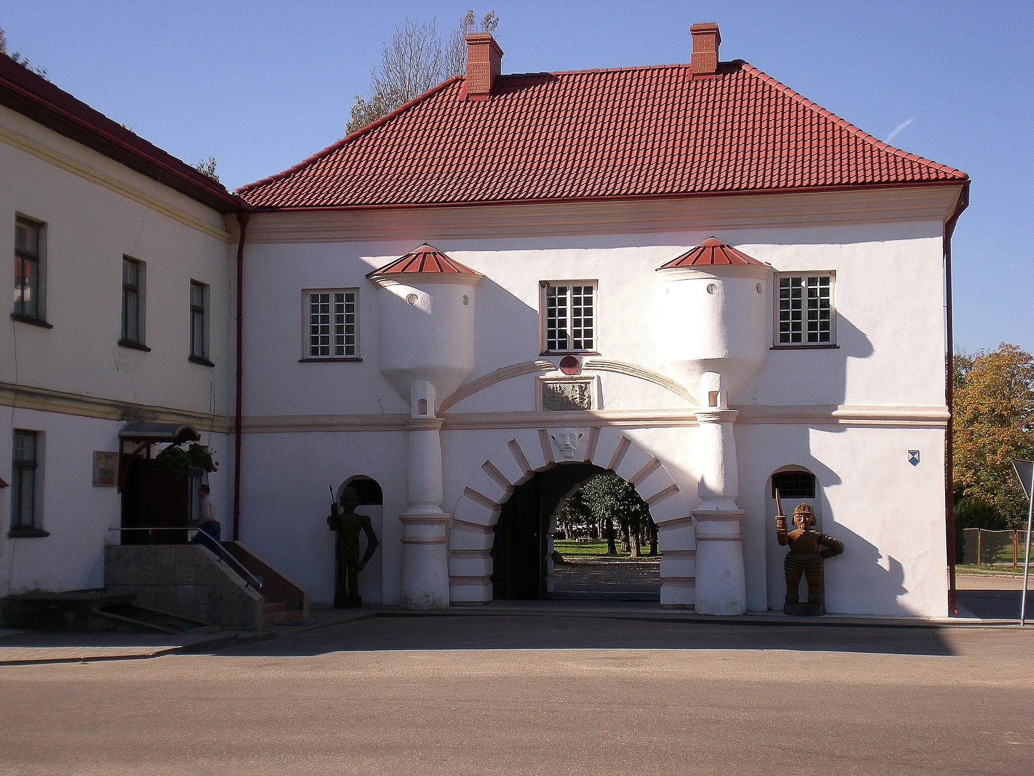 Photo showing: Swedish gates in Priekule